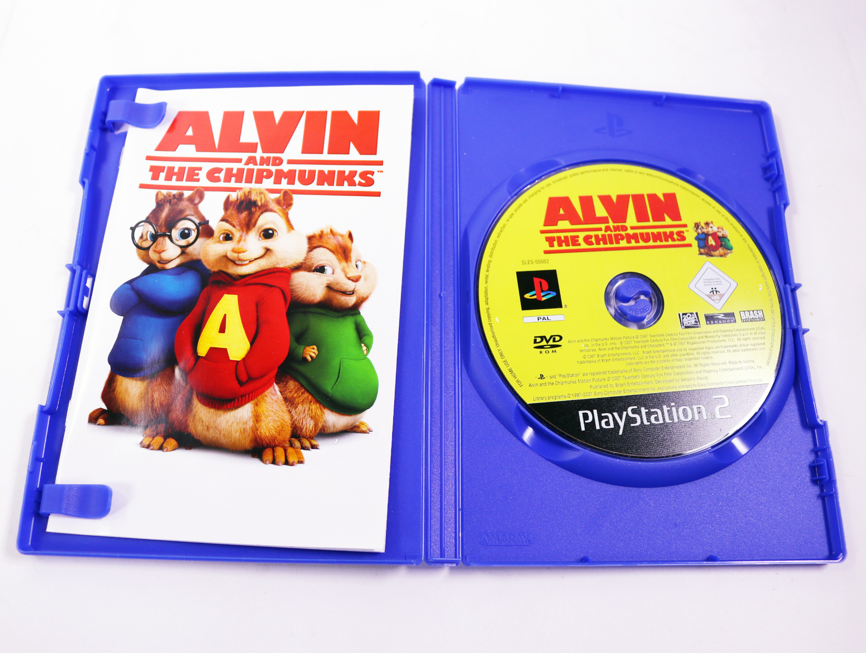 PlayStation 2 - Alvin and the Chipmunks - productfoto 3