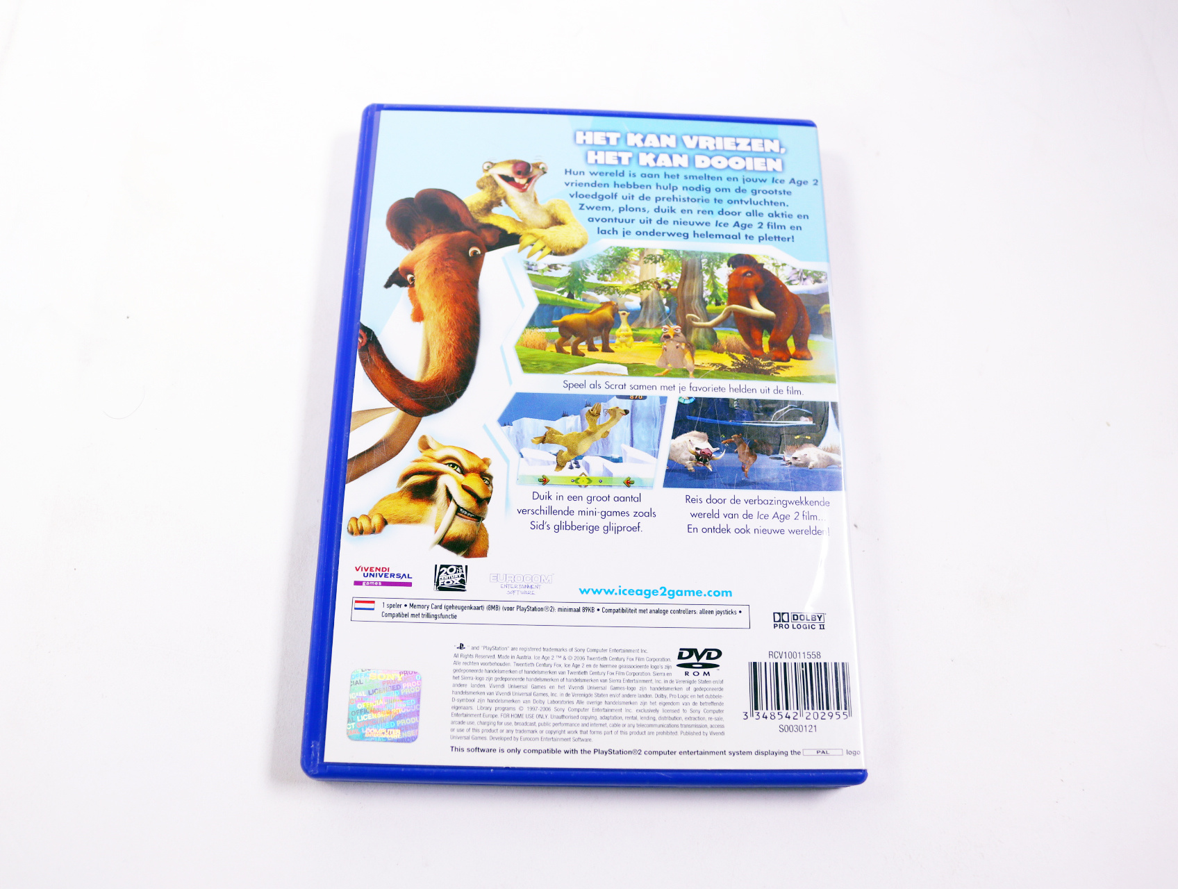 Playstation 2 - Ice Age 2: The Meltdown - productfoto 2