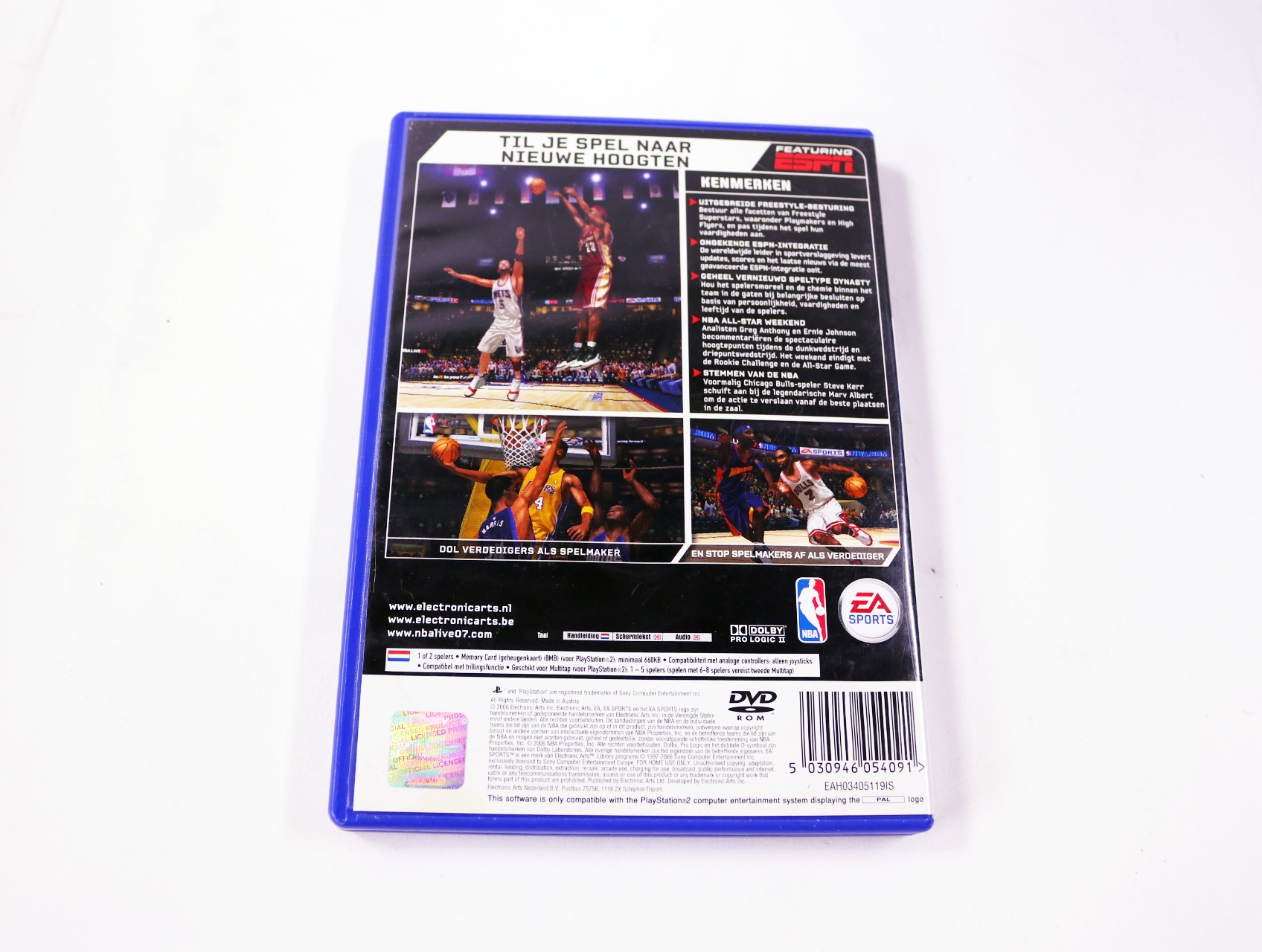 PlayStation 2 - NBA Live 07 - productfoto 2