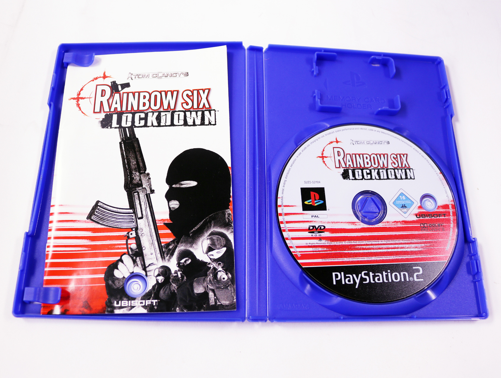 Playstation 2 - Tom Clancy's Rainbow Six: Lockdown - productfoto 3