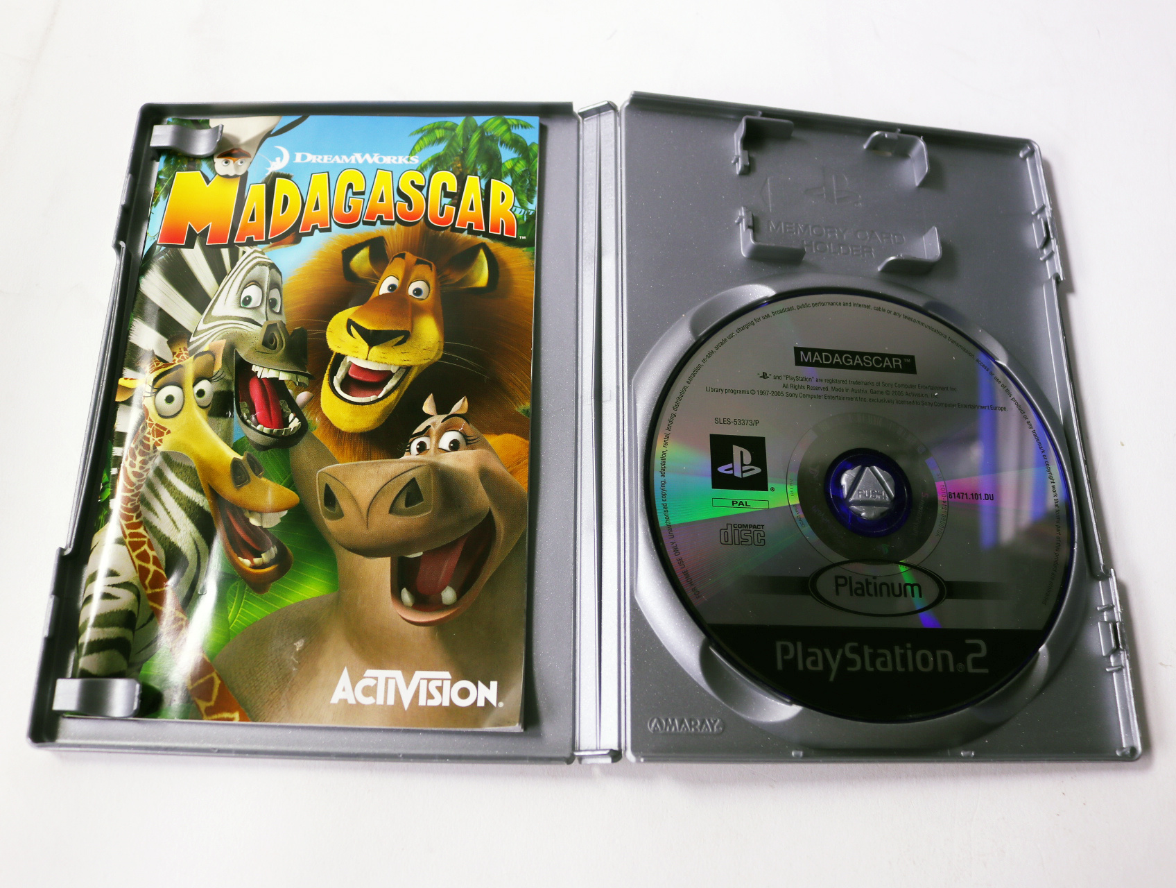PlayStation 2 - Madagascar [Platinum] - productfoto 3