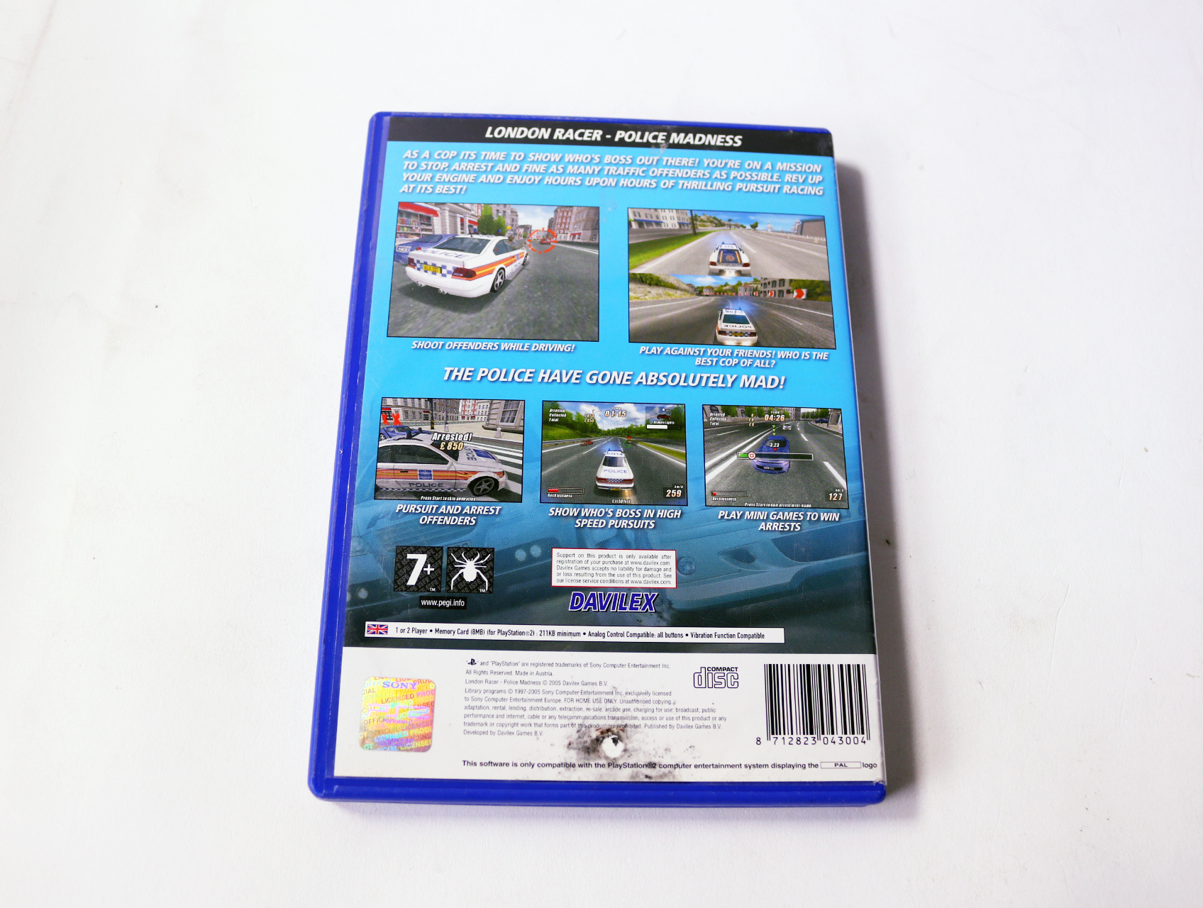 PlayStation 2 - London Racer - Police Madness - productfoto 2