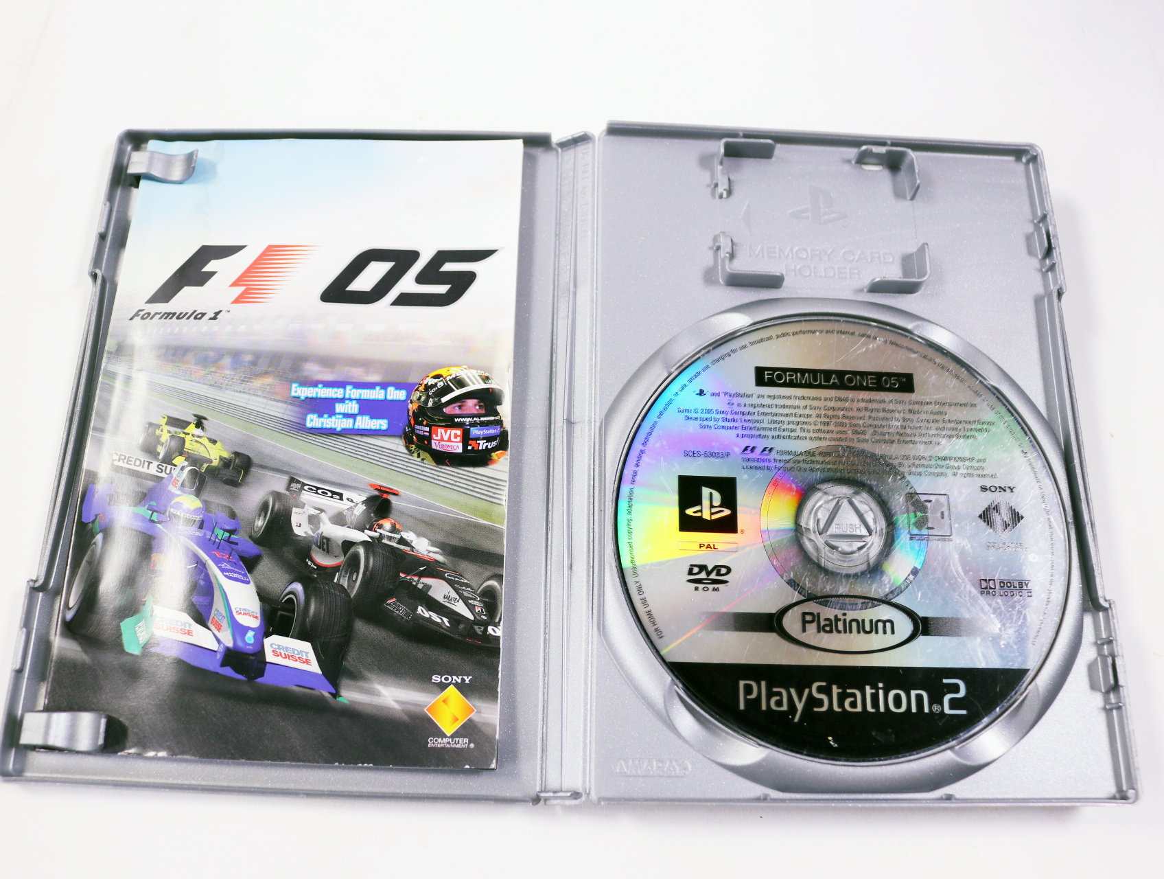PlayStation 2 - Formula One 05 [Platinum] - productfoto 3