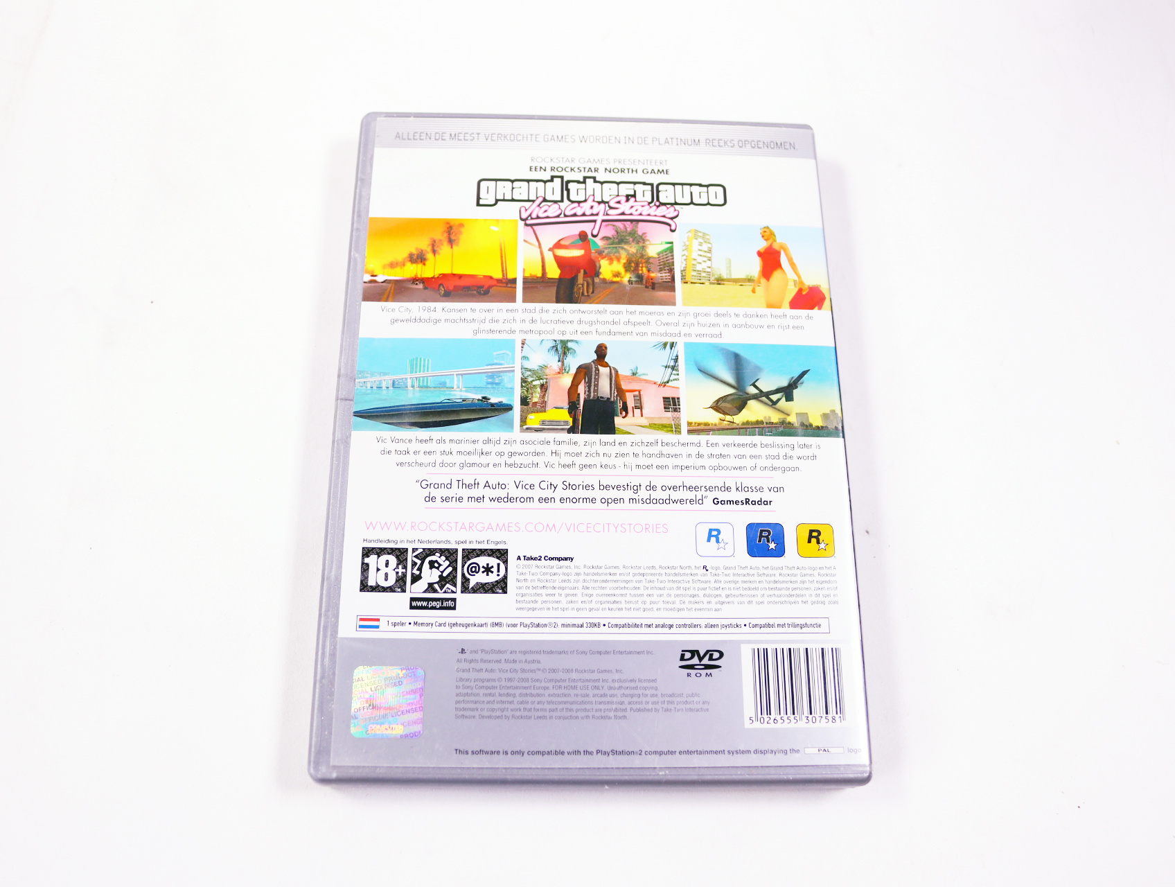 PlayStation 2 - Grand Theft Auto: Vice City Stories [Platinum] [No Manual] - productfoto 2