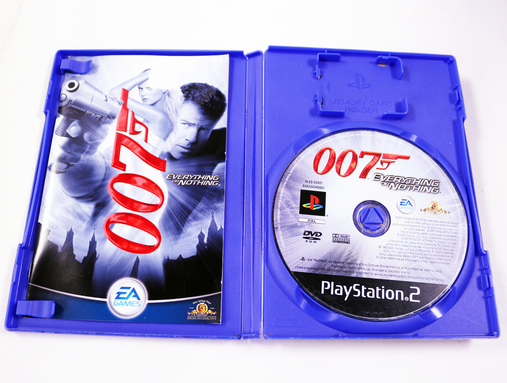 Playstation 2 - James Bond 007: Everything or Nothing - productfoto 2