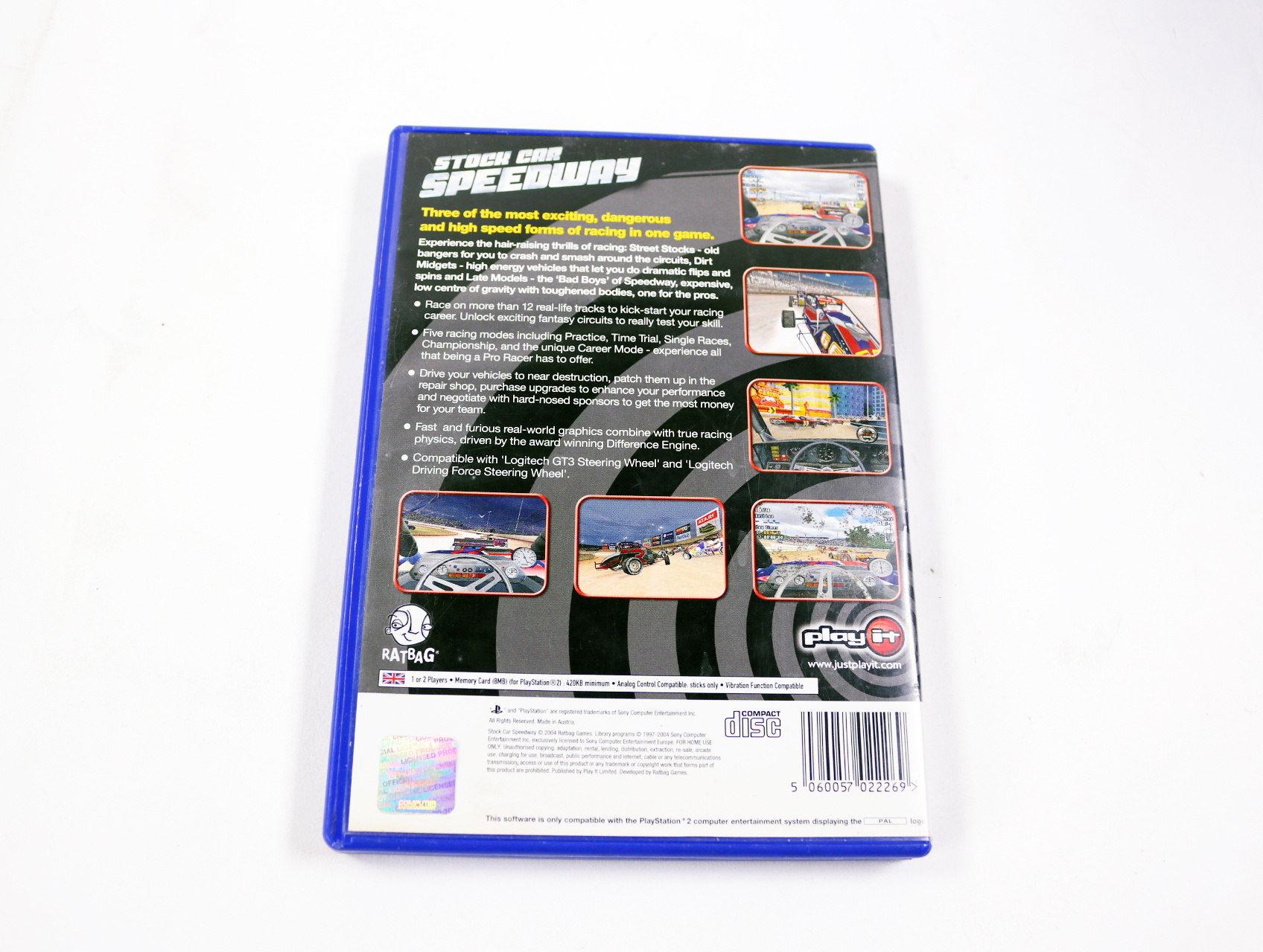 Playstation 2 - Stock Car Speedway - productfoto 2