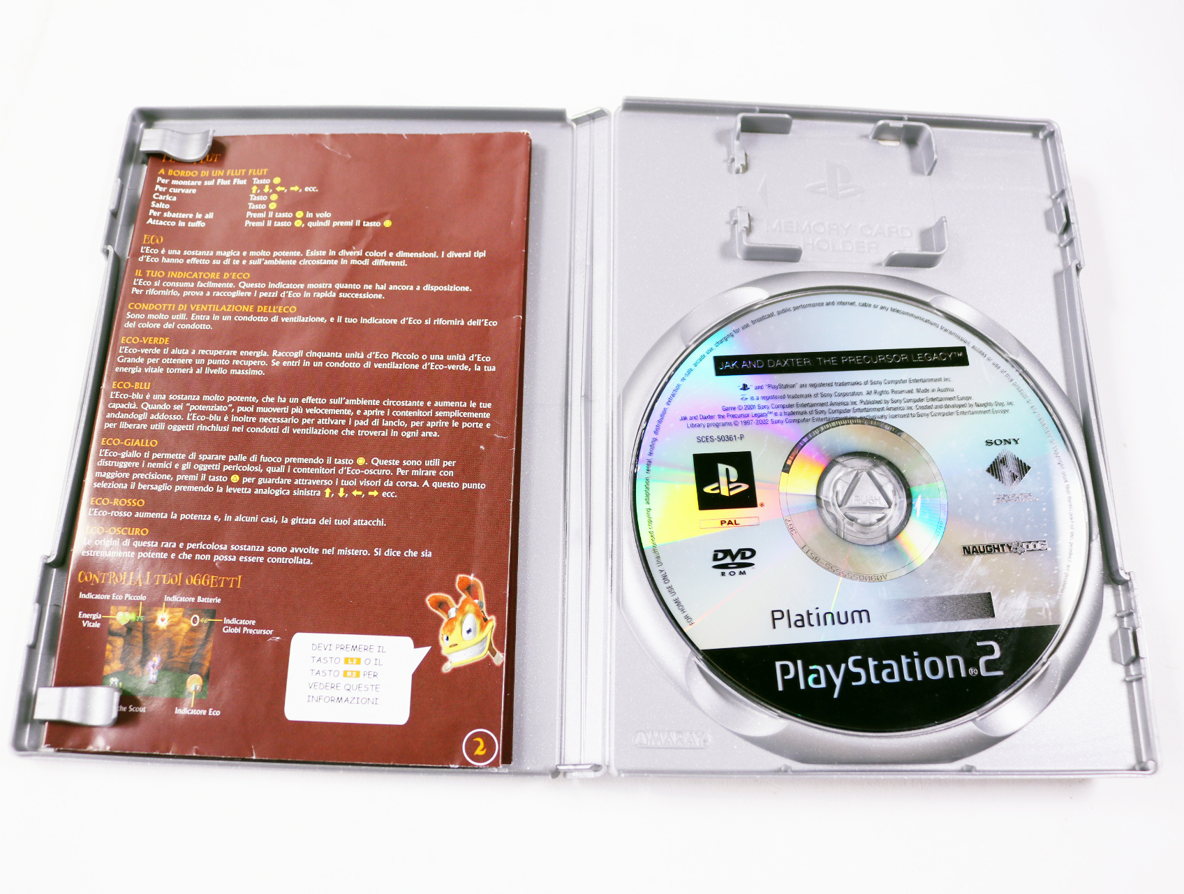 Playstation 2 - Jak and Daxter: The Precursor Legacy [Platinum] - productfoto 3