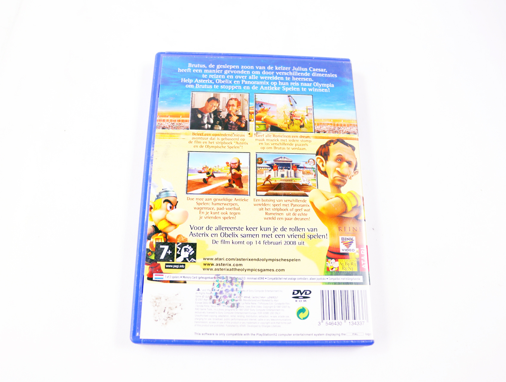 PlayStation 2 - Asterix at the Olympic Games - productfoto 2