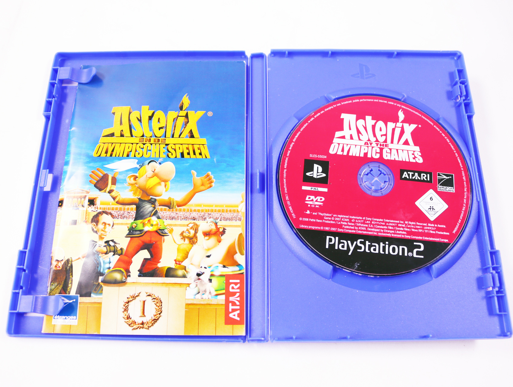 PlayStation 2 - Asterix at the Olympic Games - productfoto 3
