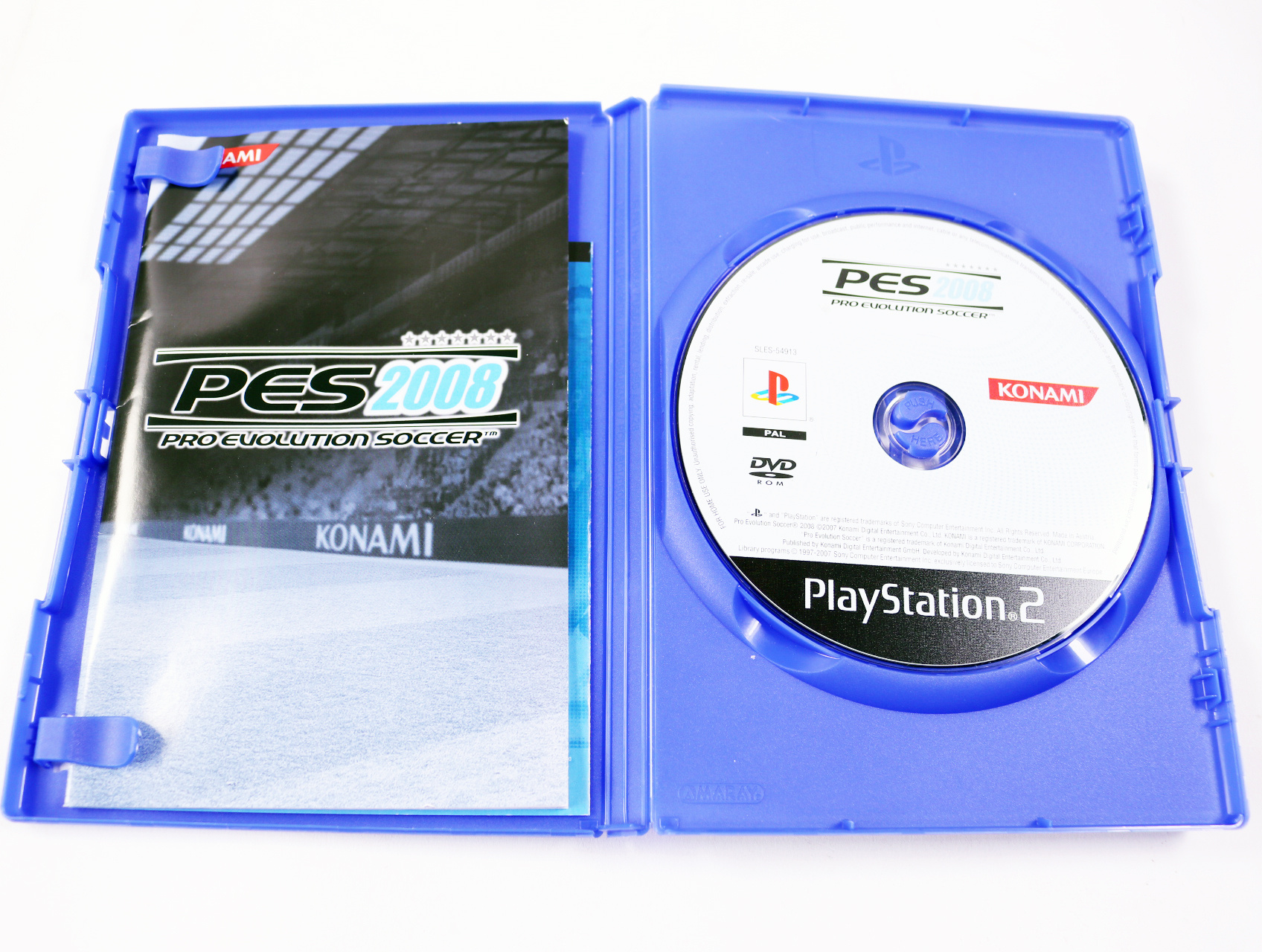 Playstation 2 - Pro Evolution Soccer 2008 - productfoto 3