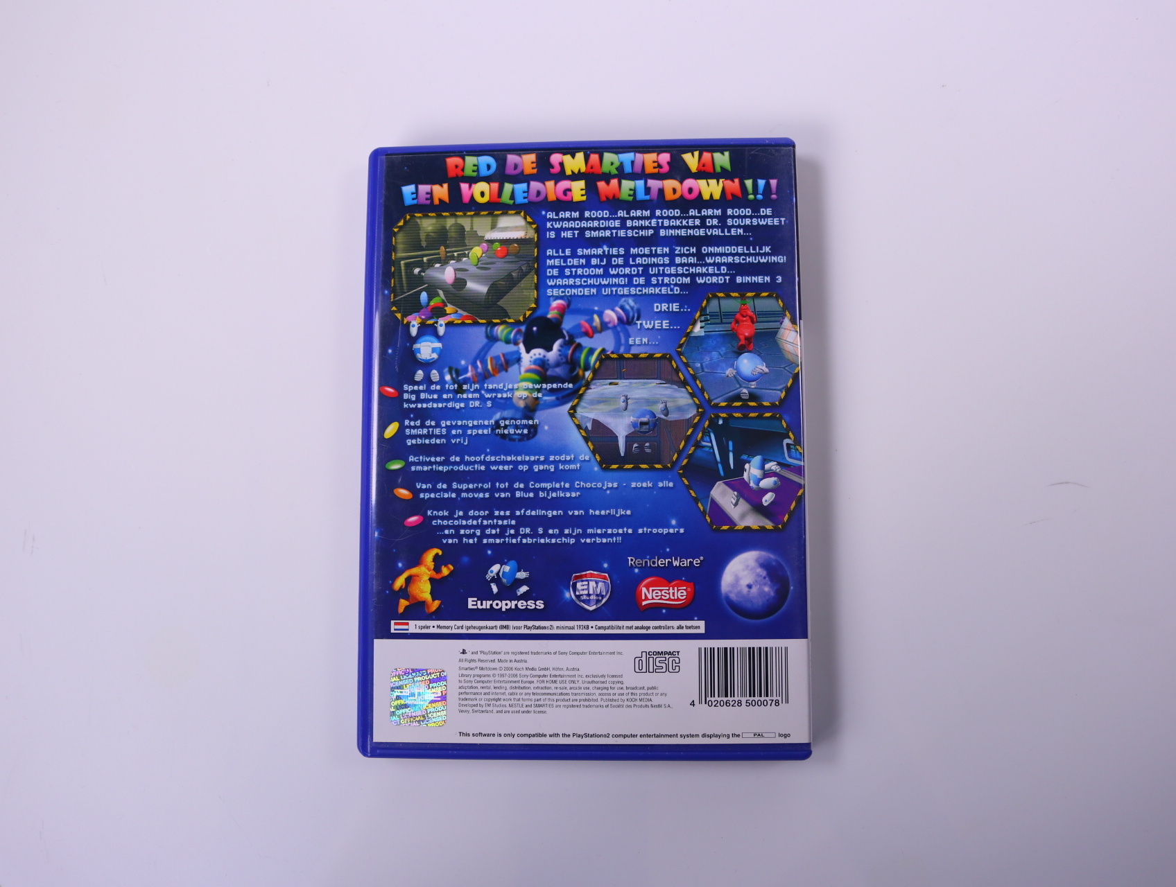 PlayStation 2 - Smarties: Meltdown - productfoto 2