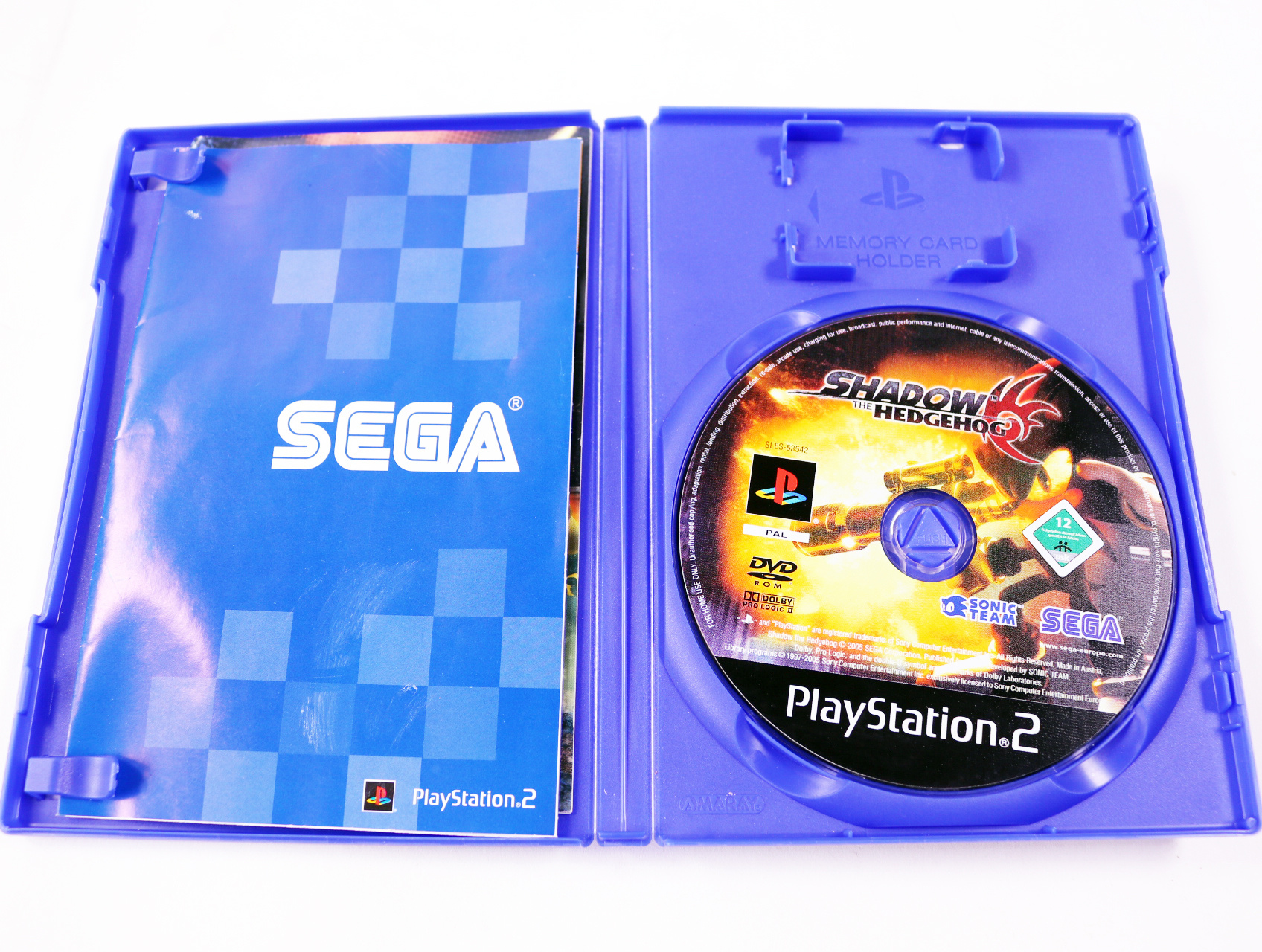 Playstation 2 - Shadow the Hedgehog - productfoto 3