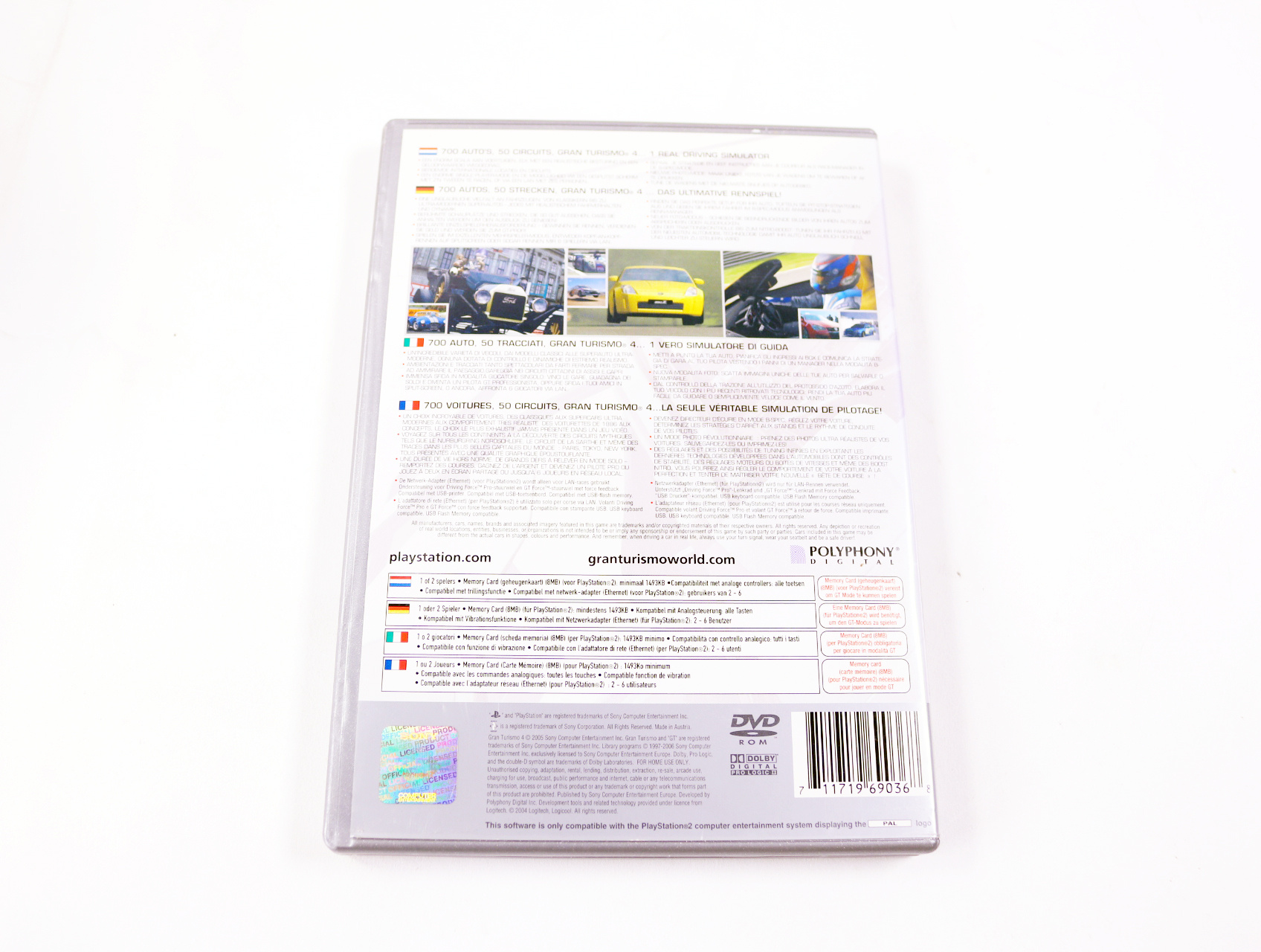 Playstation 2 - Gran Turismo 4 [Platinum] - productfoto 2
