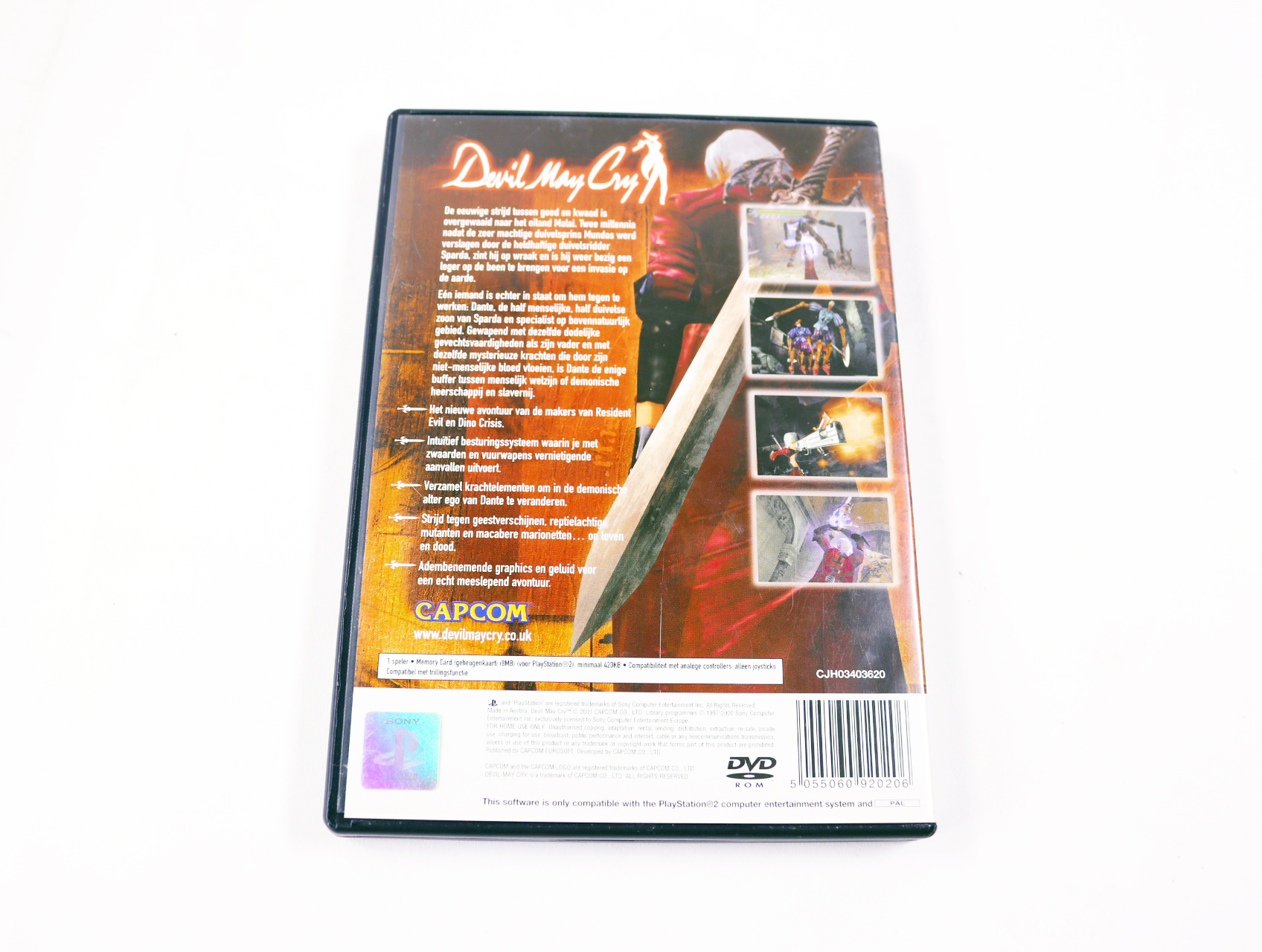 Playstation 2 - Devil May Cry - productfoto 2
