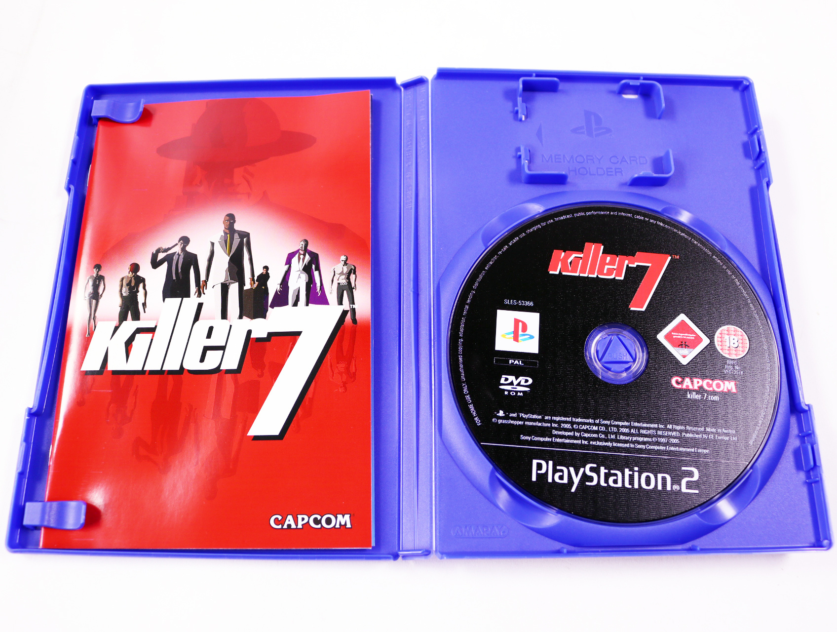 PlayStation 2 - Killer7 - Grasshopper Manufacture - productfoto 3