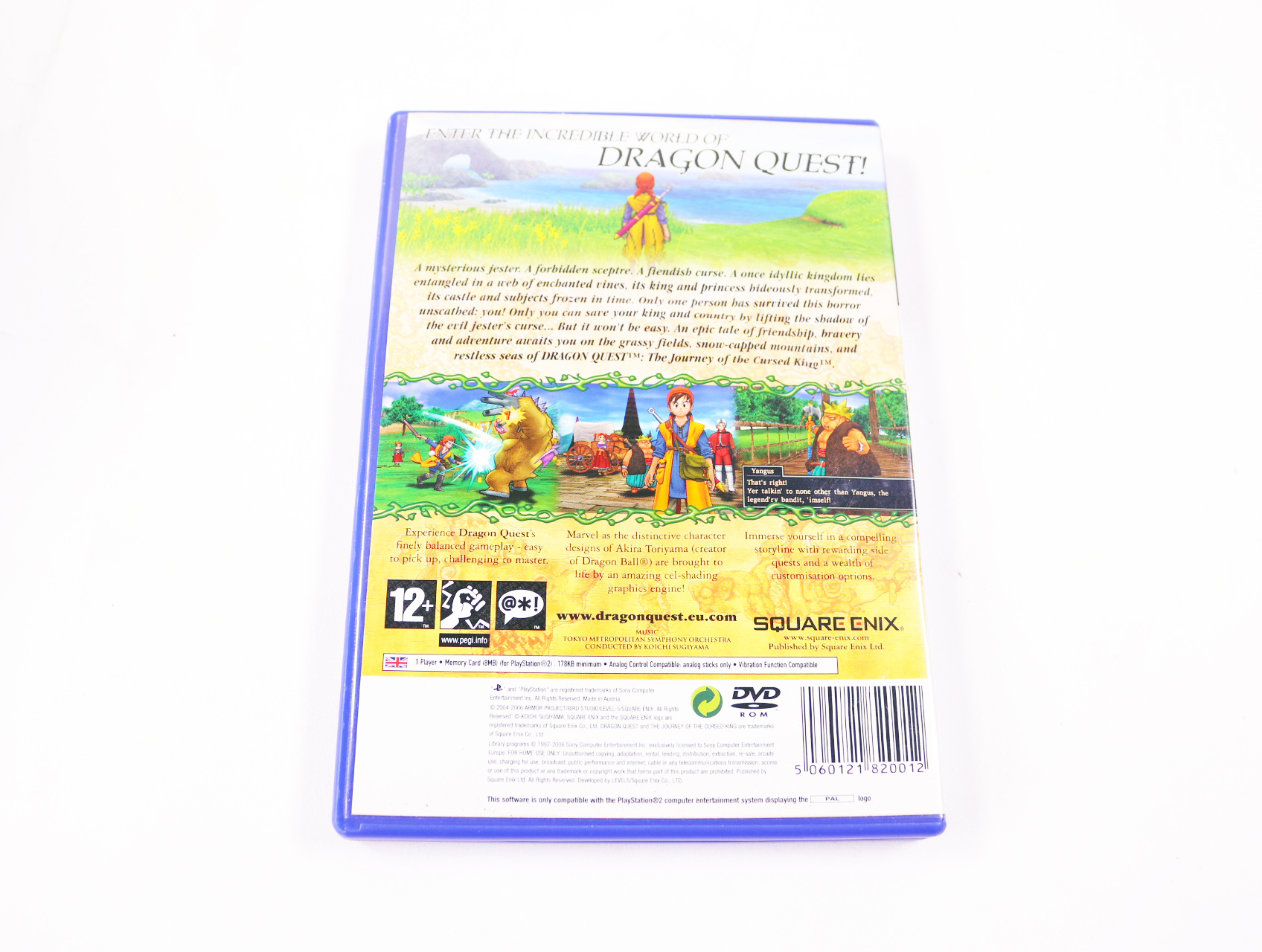 PlayStation 2 - Dragon Quest VIII: Journey of the Cursed King - productfoto 2