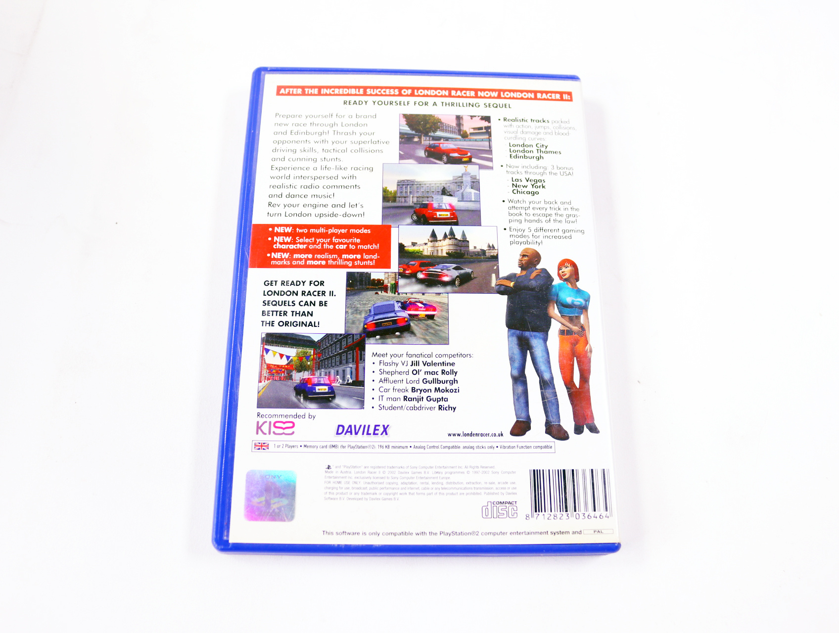 PlayStation 2 - London Racer II [No Manual] - productfoto 2