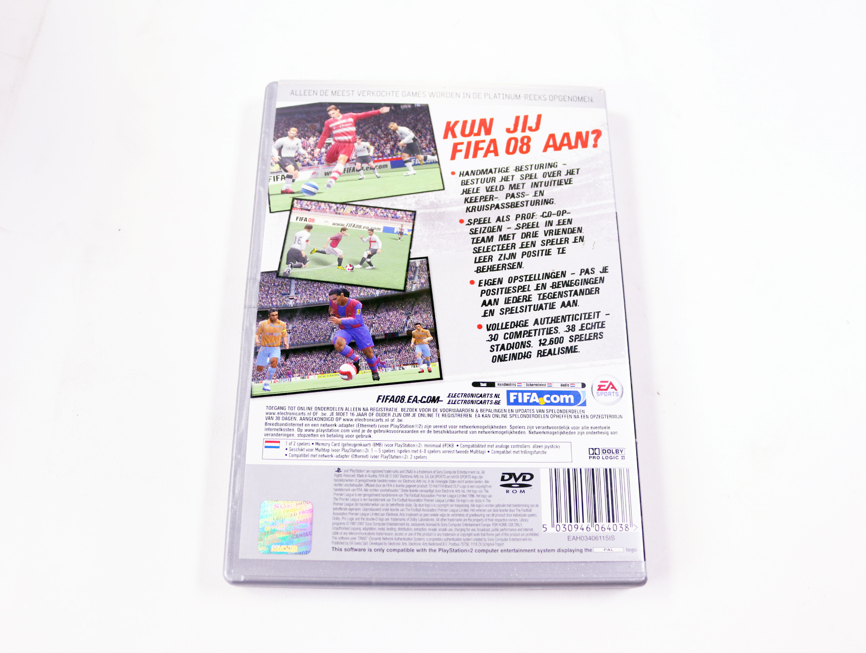 PlayStation 2 - FIFA 08 [Platinum] - productfoto 2