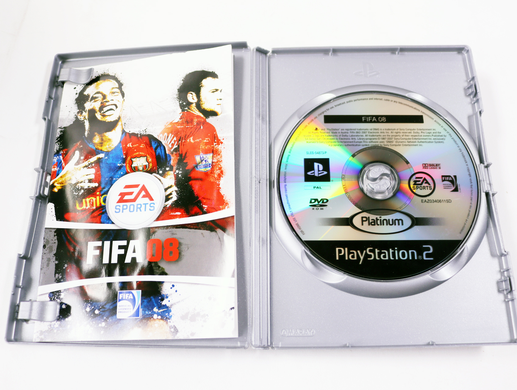 PlayStation 2 - FIFA 08 [Platinum] - productfoto 3