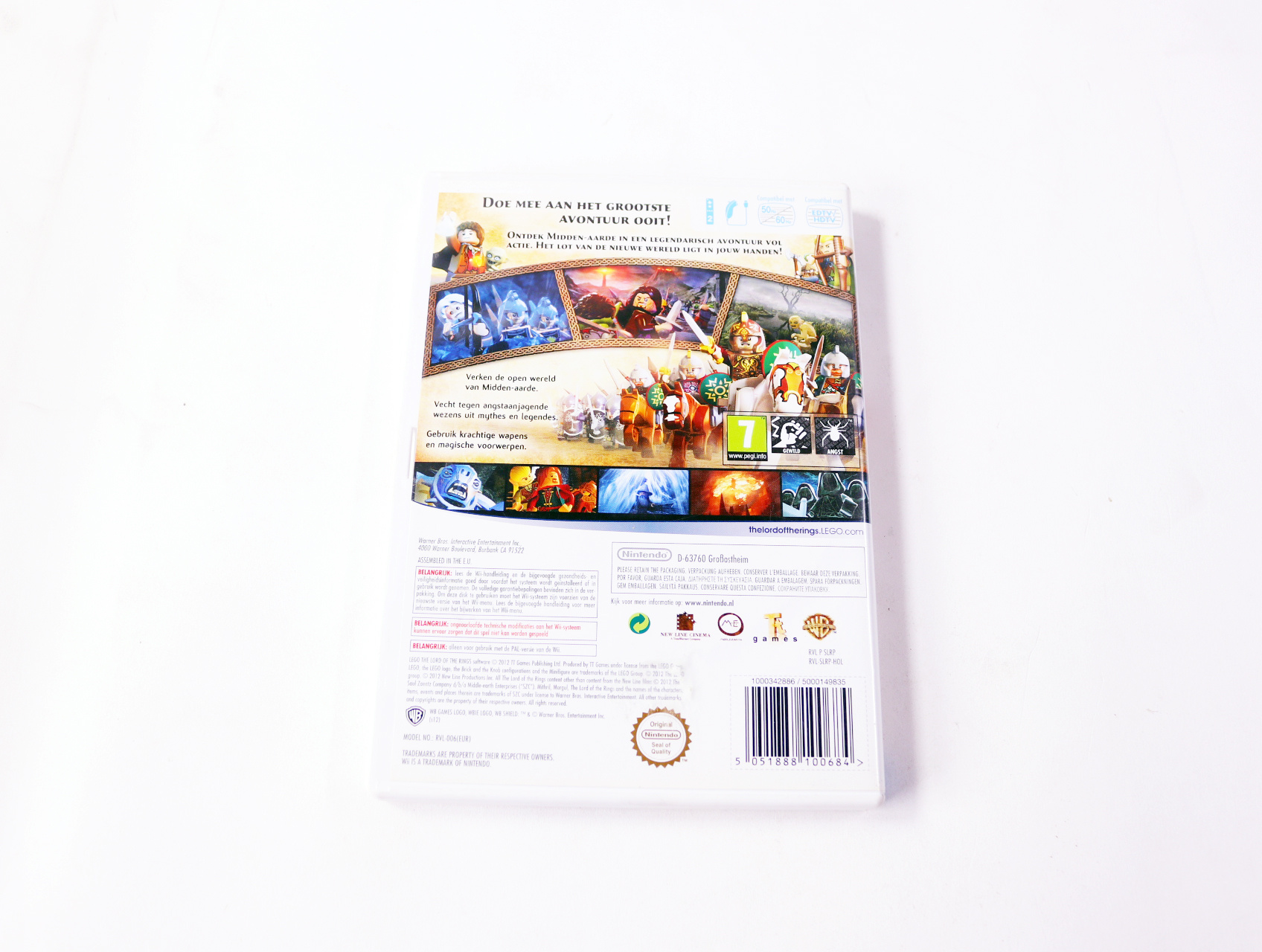Wii - LEGO: The Lord of the Rings - productfoto 2
