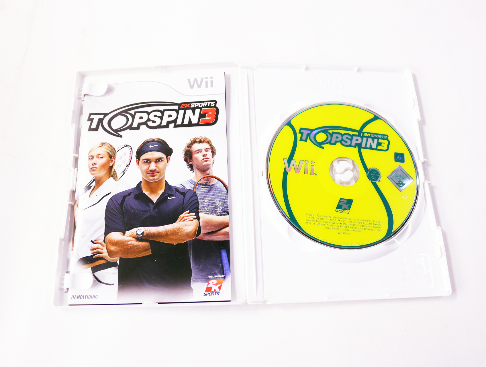Wii - Top Spin 3 - productfoto 3