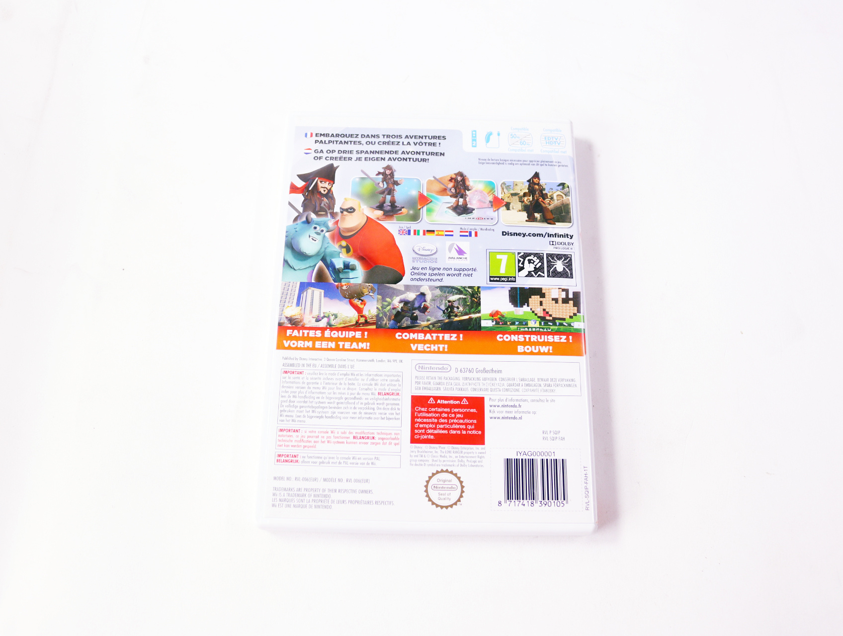 Wii - Disney Infinity - productfoto 2