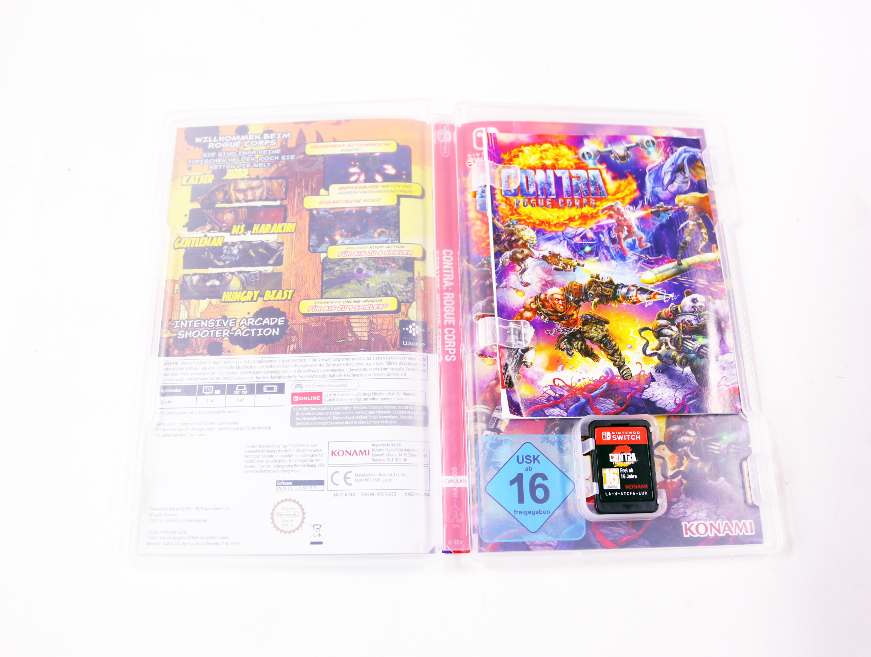 Nintendo Switch - Contra: Rogue Corps - productfoto 3