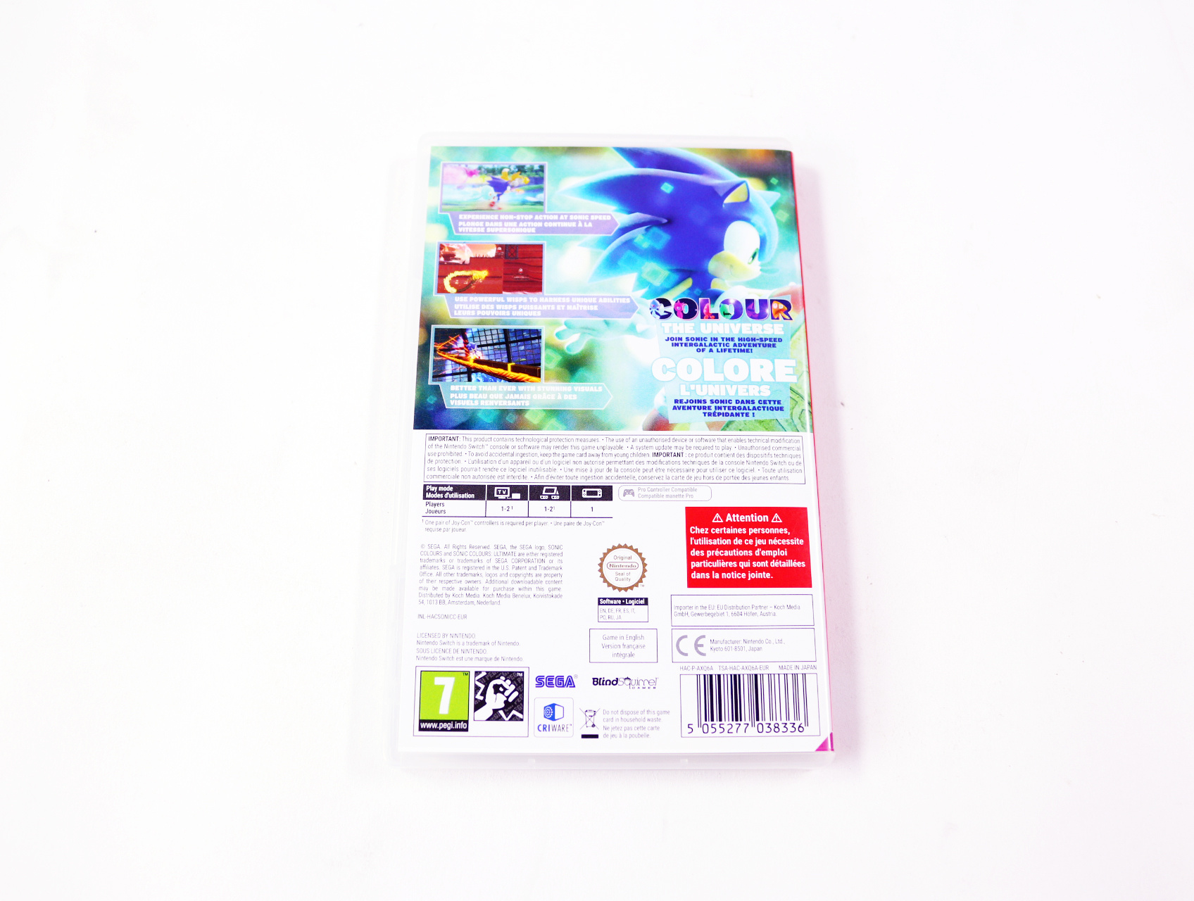 Nintendo Switch - Sonic Colours Ultimate - productfoto 2