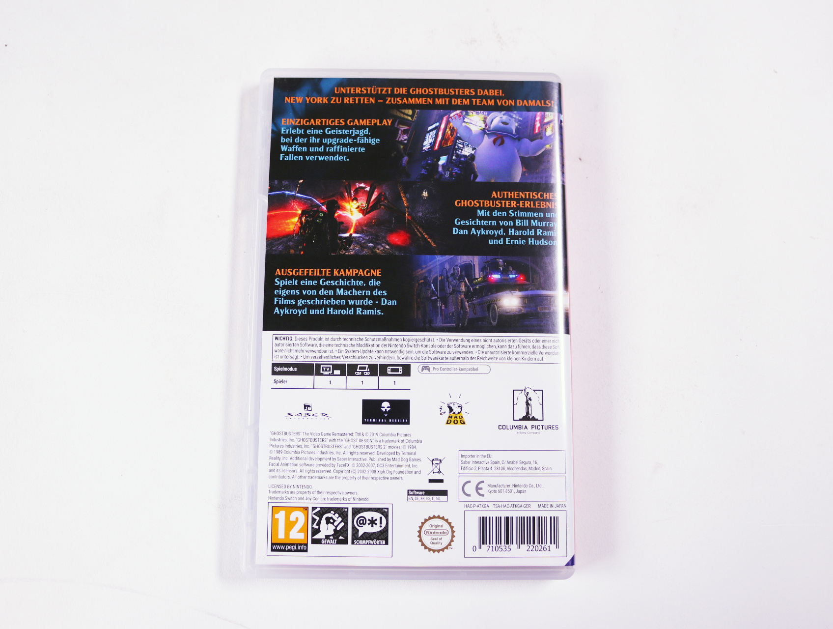 Nintendo Switch - Ghostbusters the Video game: Remastered - productfoto 2