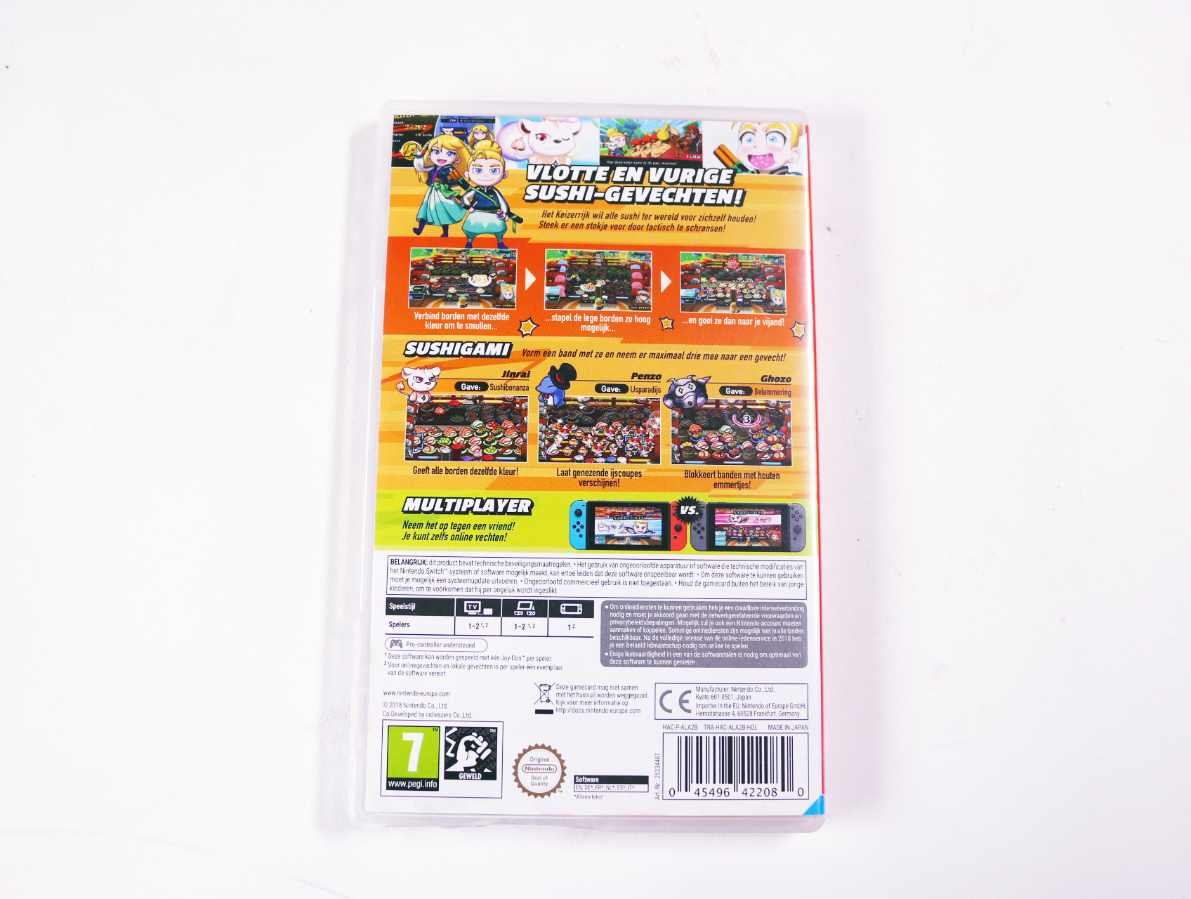 Nintendo Switch - Sushi Striker The Way of Sushido - productfoto 2