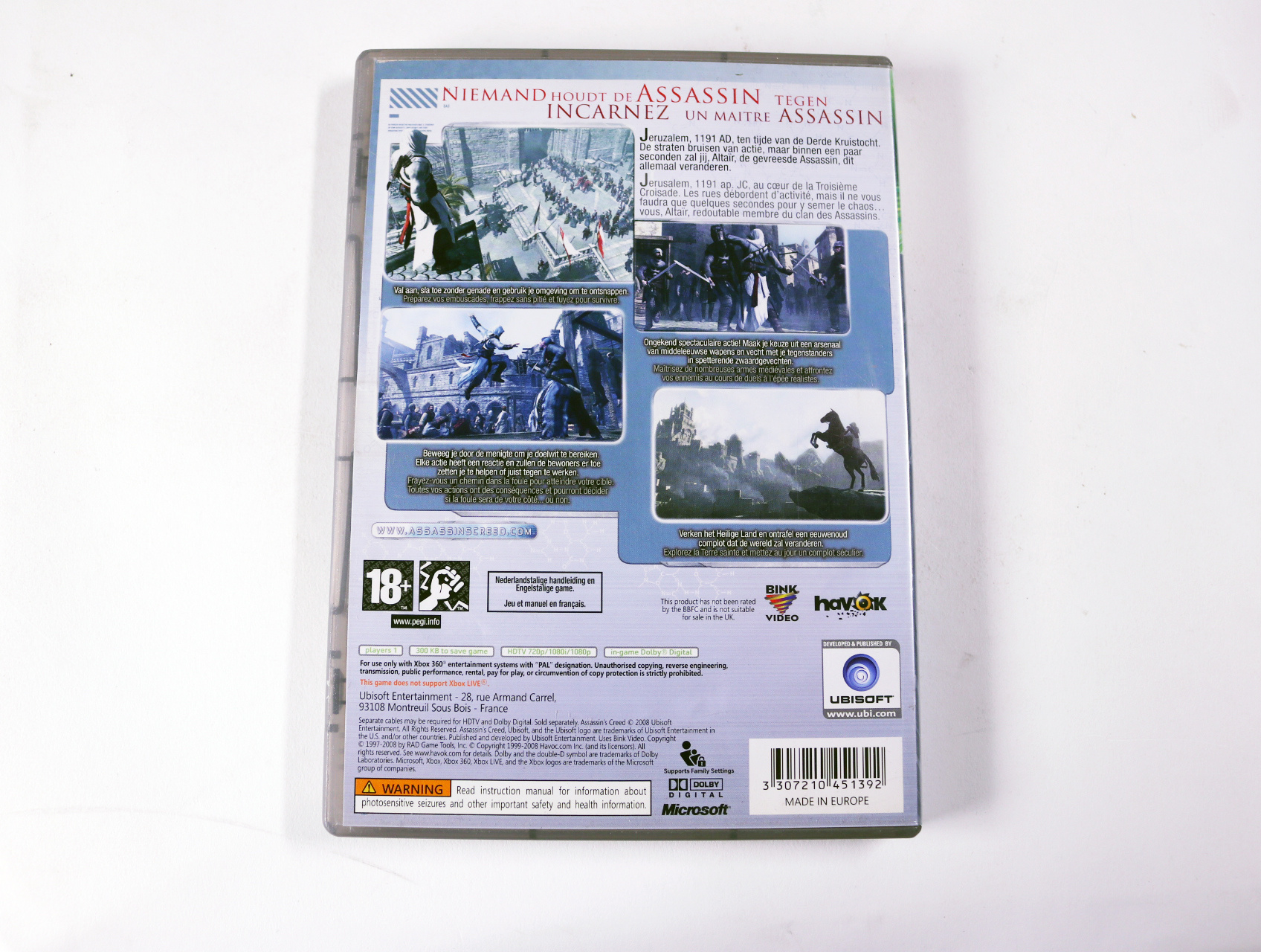 Xbox 360 - Assassin's Creed [Classics] - productfoto 2