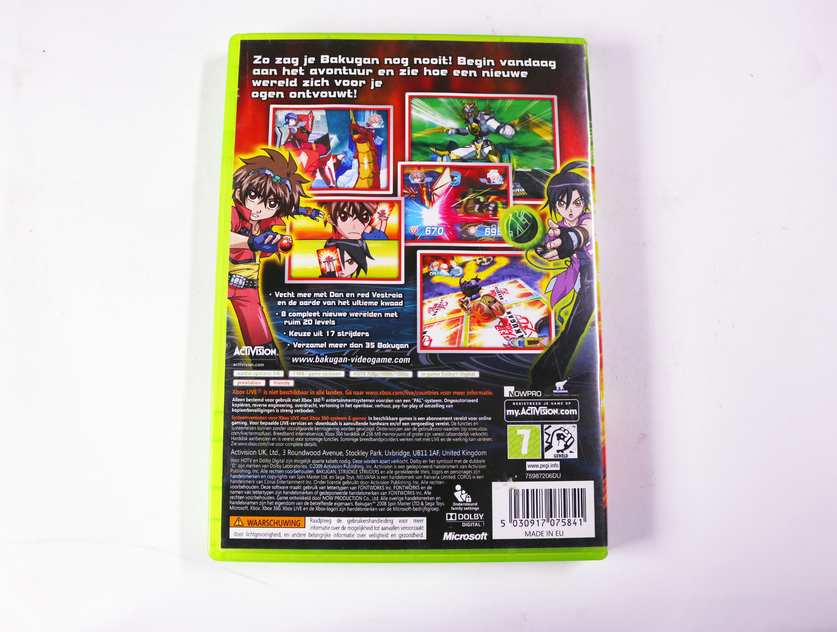 Xbox 360 - Bakugan Battle Brawlers [No Manual] - productfoto 2