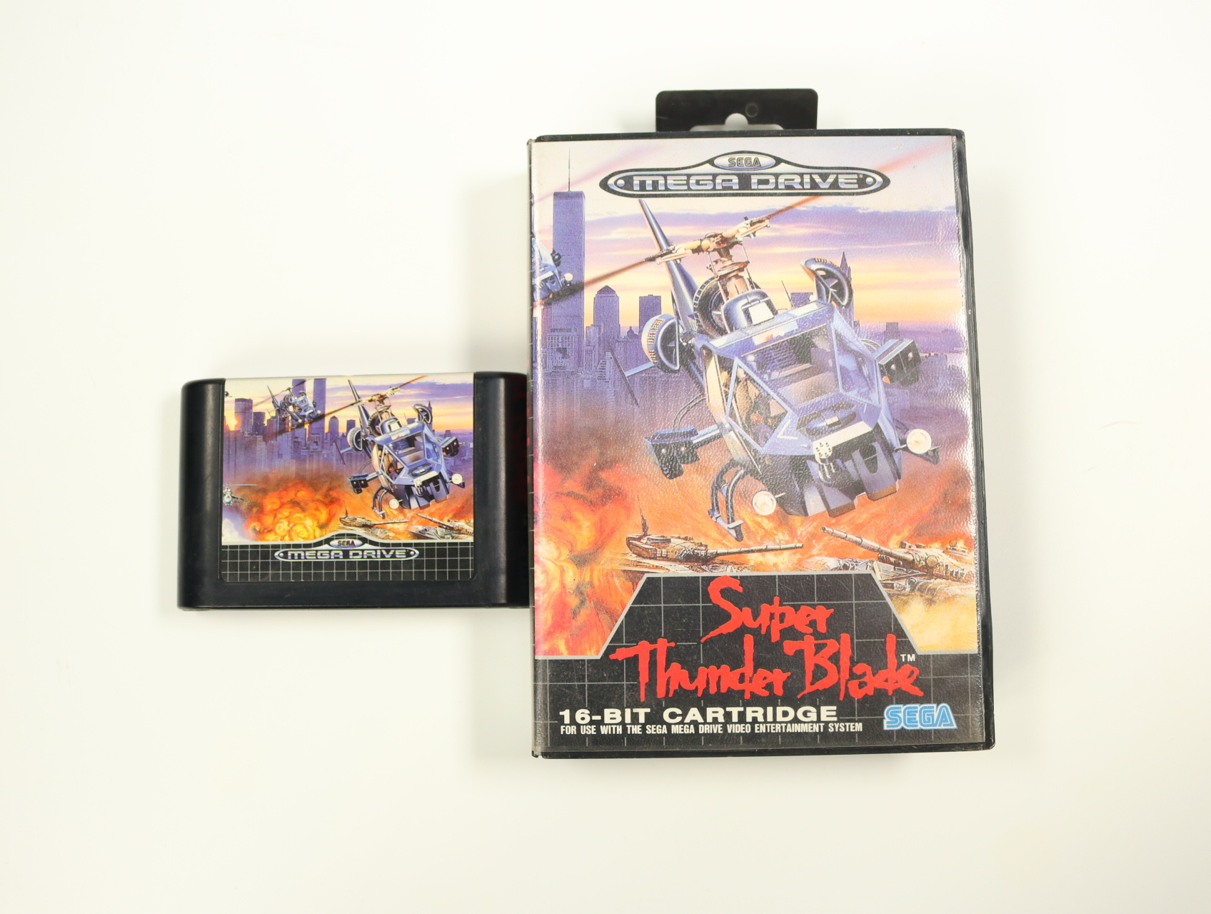 SEGA Mega Drive - Super Thunder Black [No Manual]