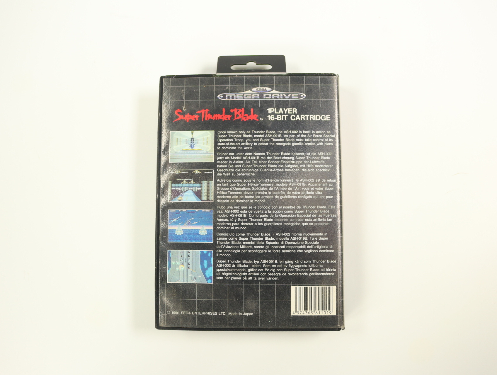 SEGA Mega Drive - Super Thunder Black [No Manual] - productfoto 5