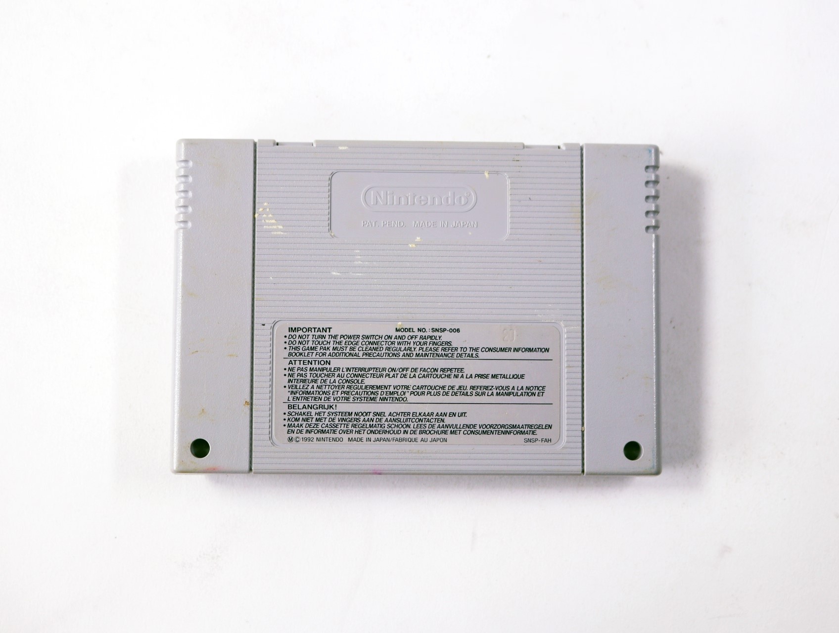 SNES - NBA Jam - productfoto 2