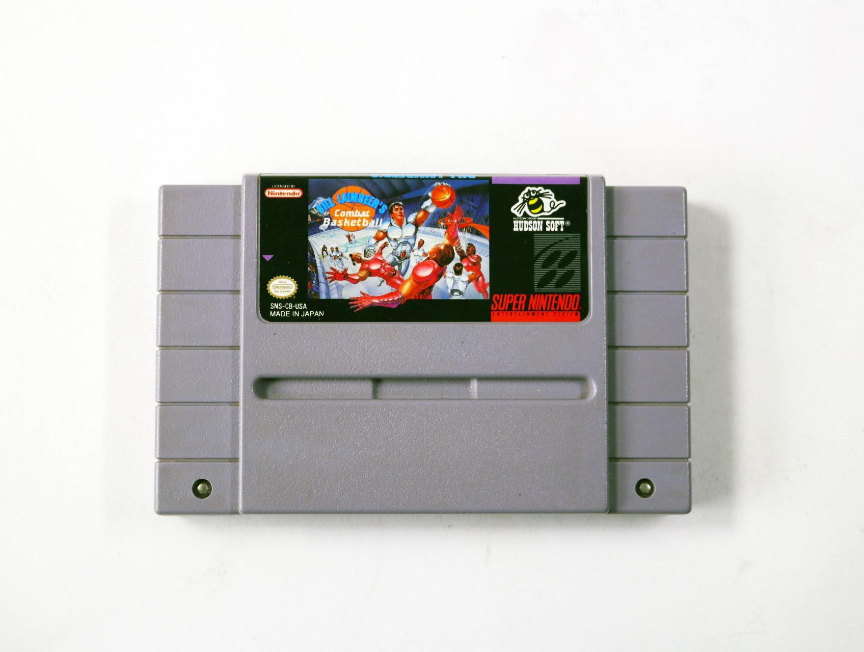 SNES - Bill Laimbeer's Combat Basketball - USA