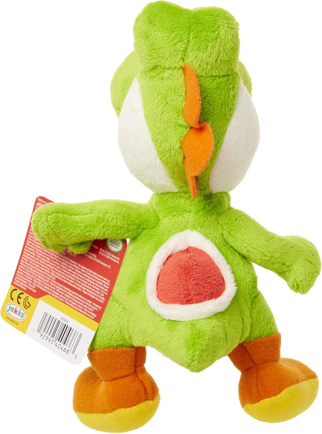 Super Mario Yoshi Plush - Groen - productfoto 2