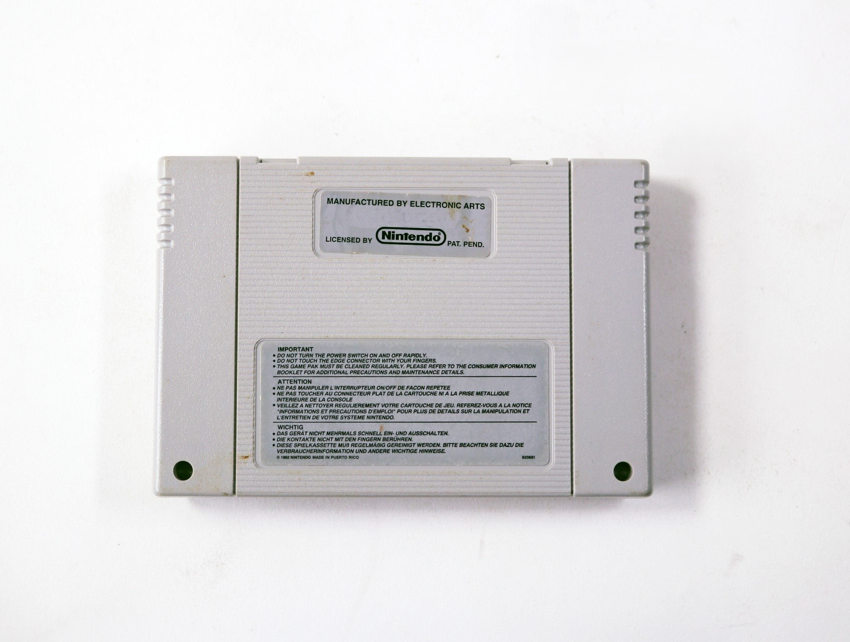 SNES - FIFA Soccer 97 - productfoto 2