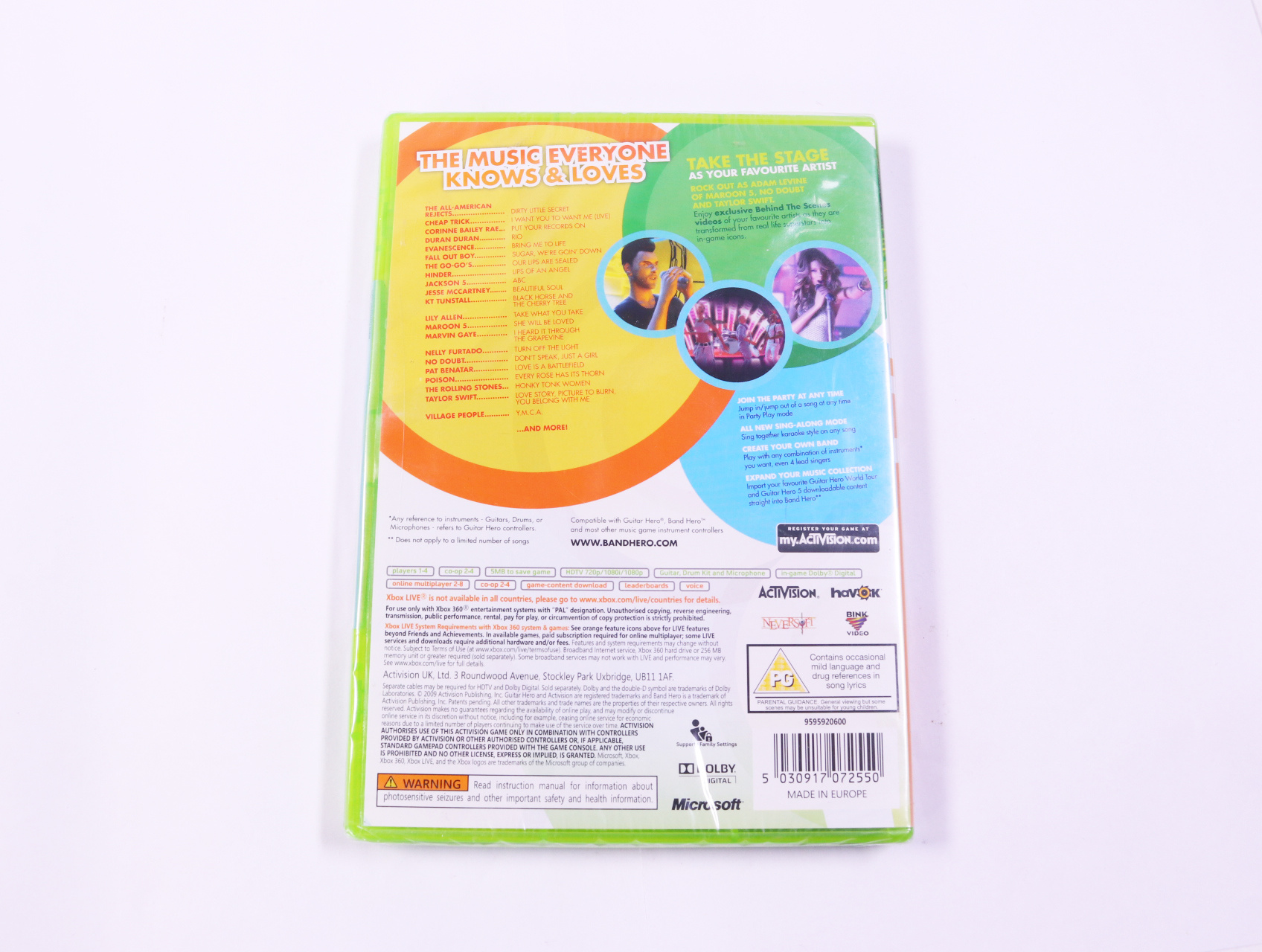 Xbox 360 - Band Hero - productfoto 3