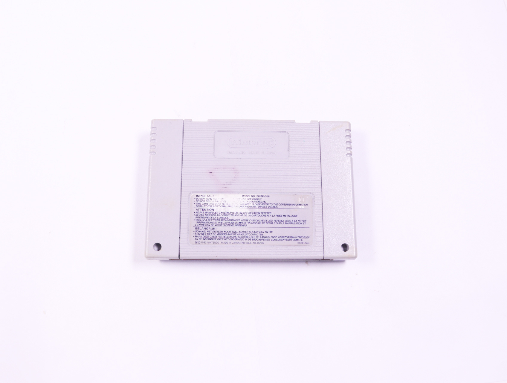 SNES - Plok - productfoto 2