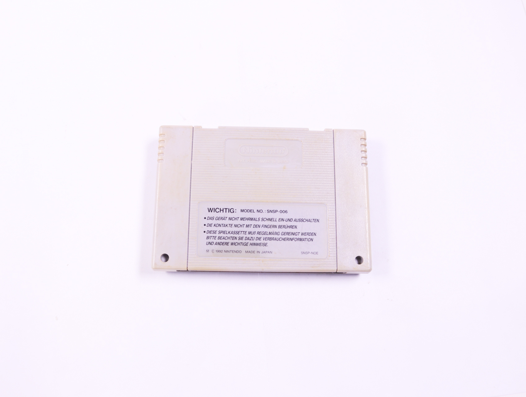 SNES - Aladdin - productfoto 2