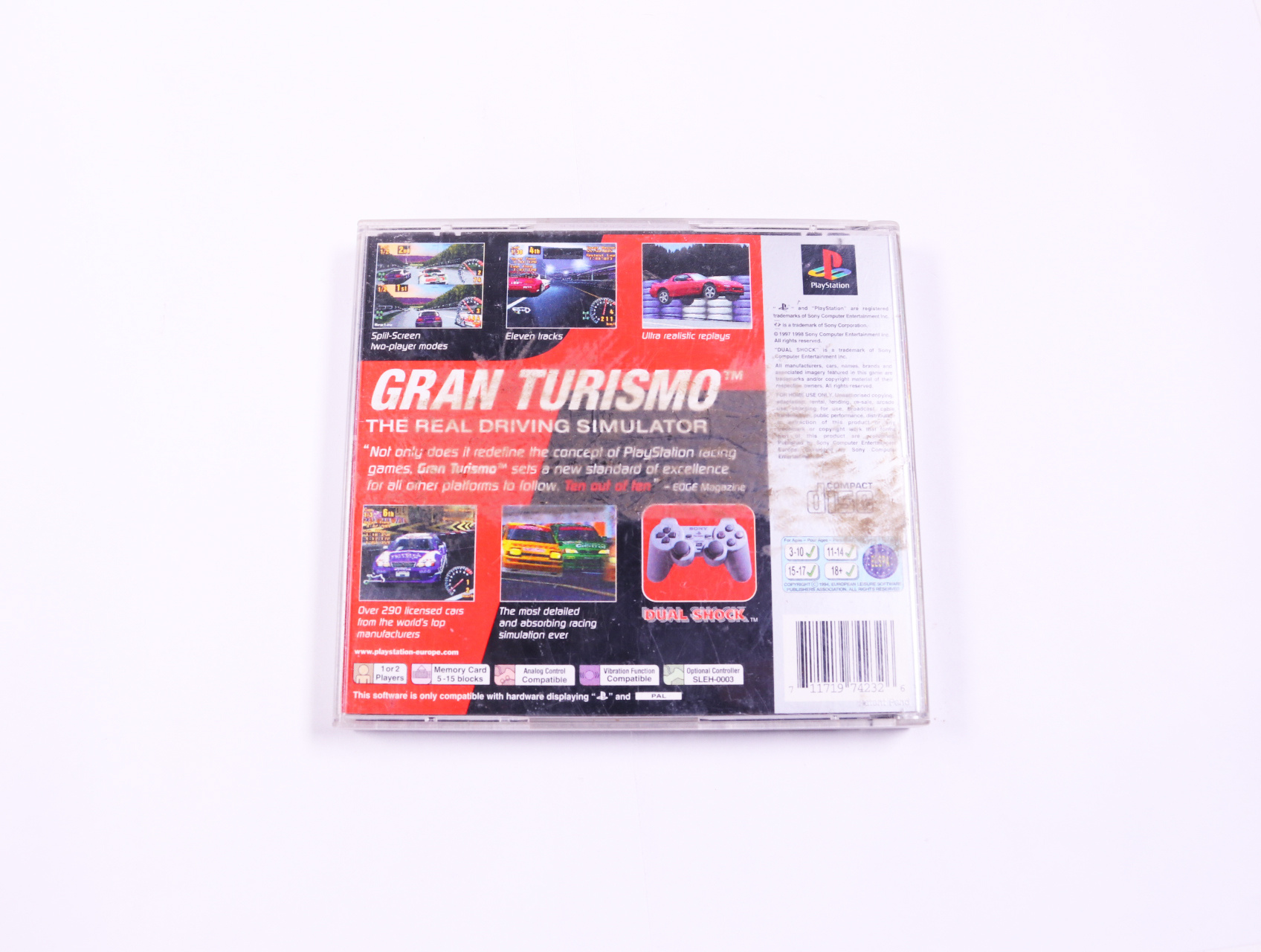 PlayStation 1 - Gran Turismo [Platinum] - productfoto 3