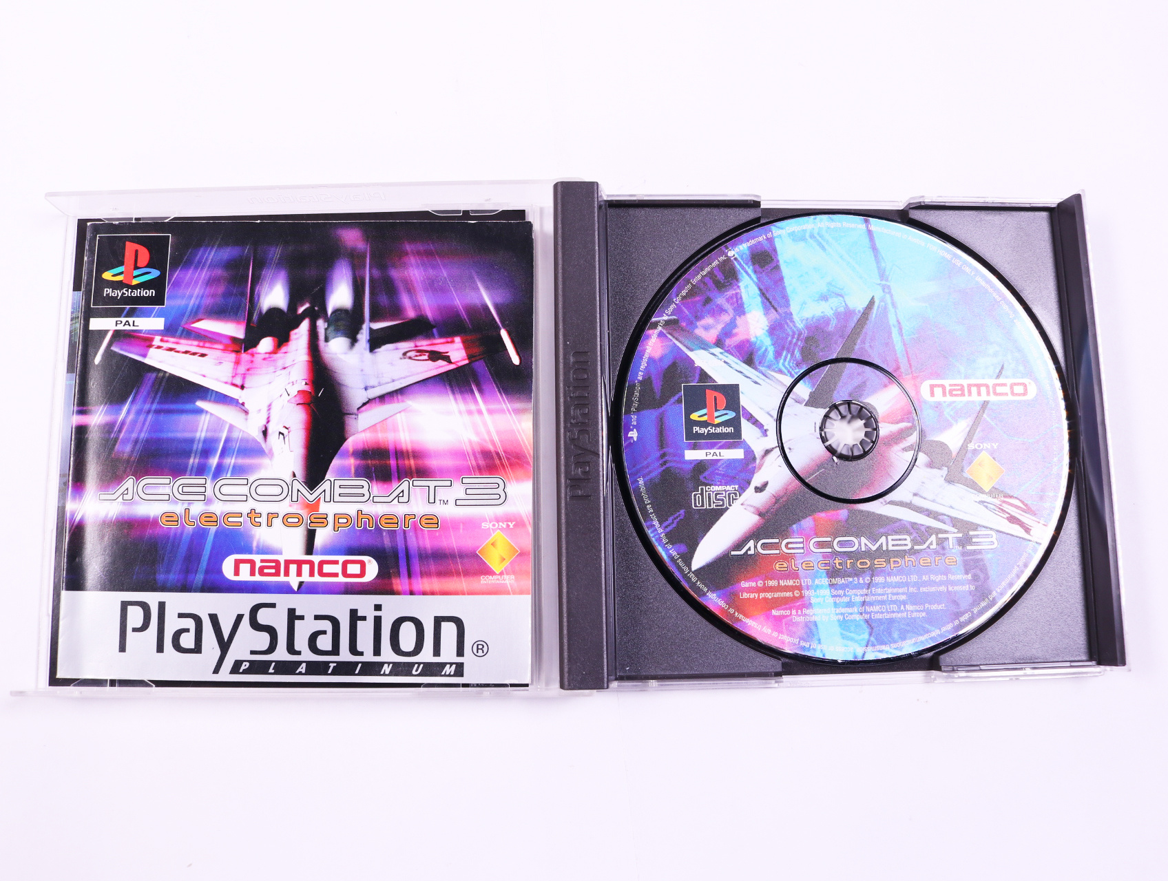 Playstation 1 - Ace Combat 3: Electrosphere [Platinum] - productfoto 2