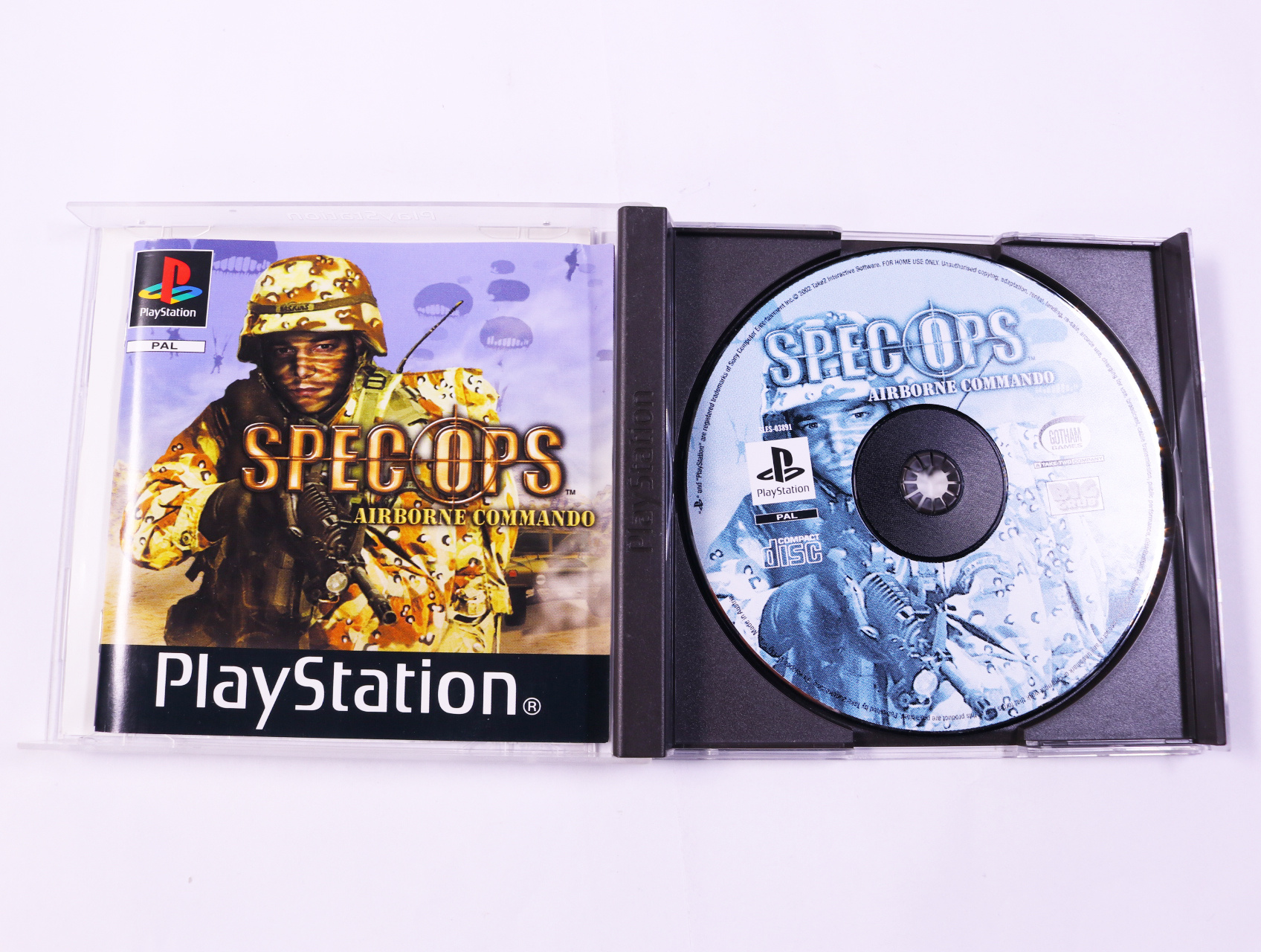 Playstation 1 - Spec Ops: Airborne Commando - productfoto 2