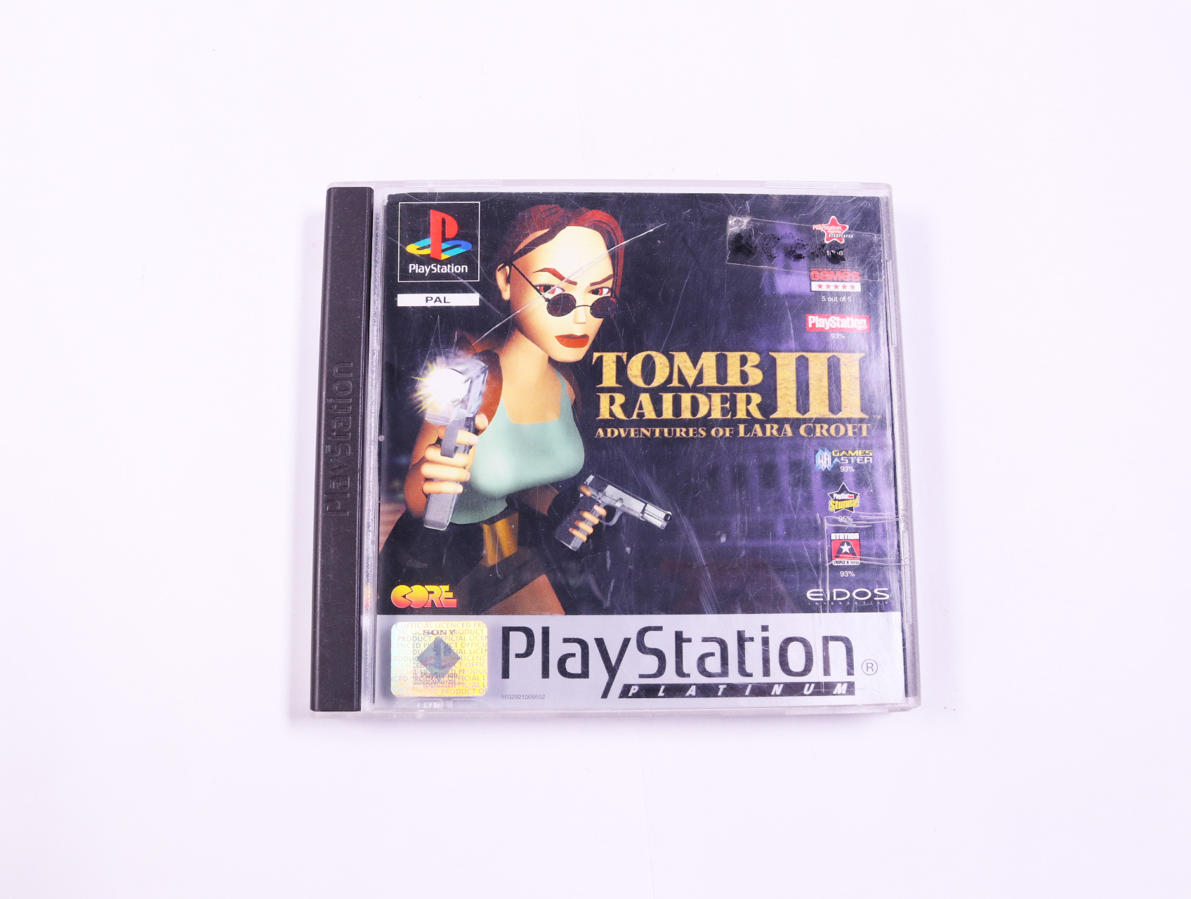 Playstation 1 - Tomb Raider III  [Platinum]