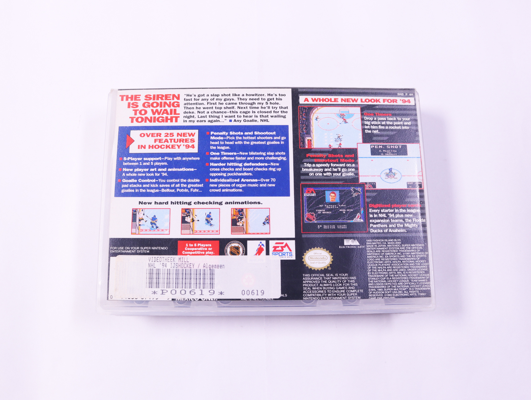 SNES - NHL '94 - USA - productfoto 2