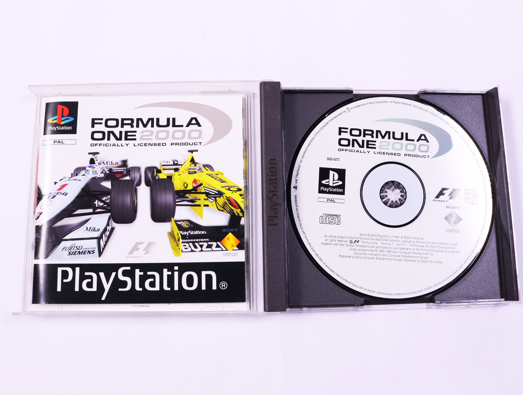PlayStation 1 - Formula One 2000 - productfoto 2