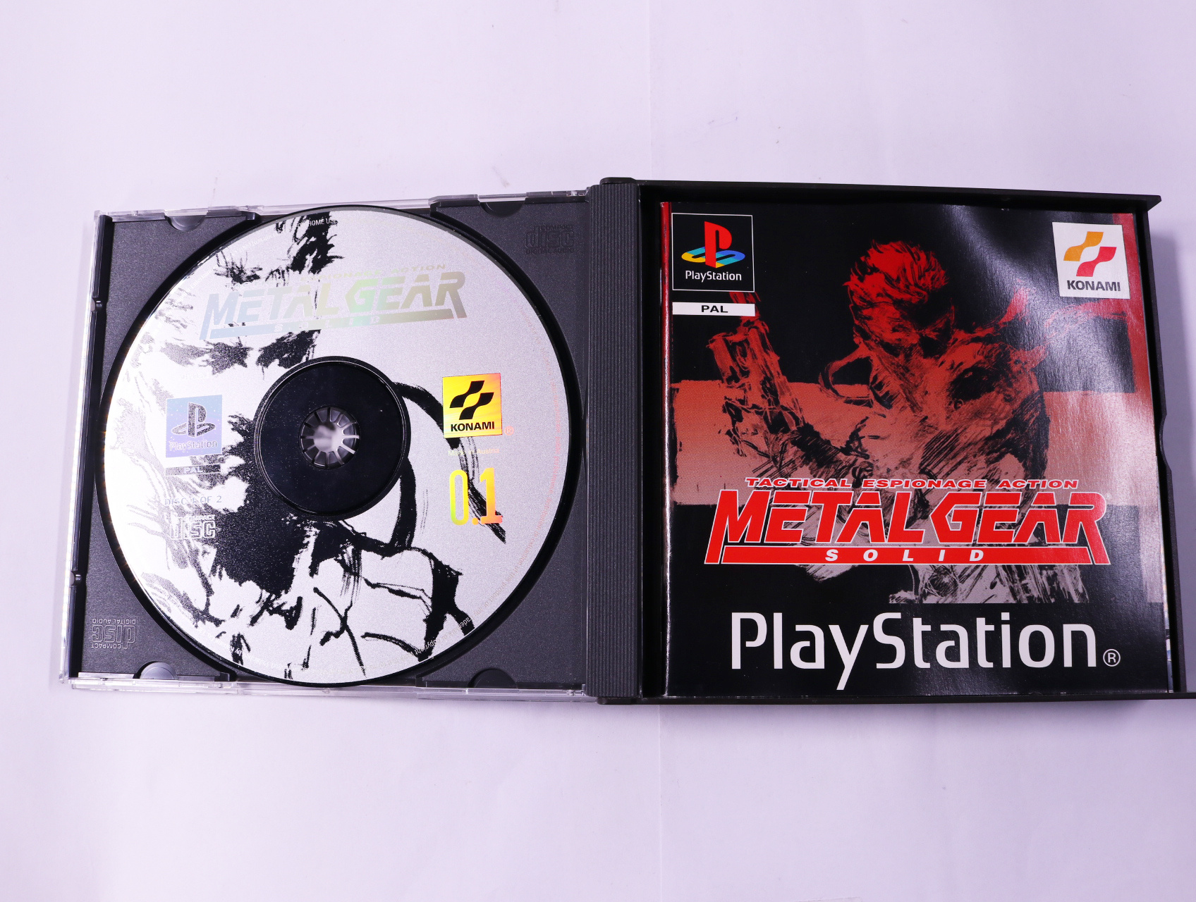 Playstation 1 - Metal Gear Solid - productfoto 2