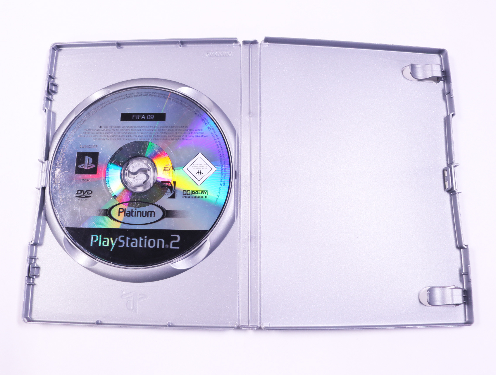 Playstation 2 - FIFA 09 [Platinum] [No Manual] - productfoto 3