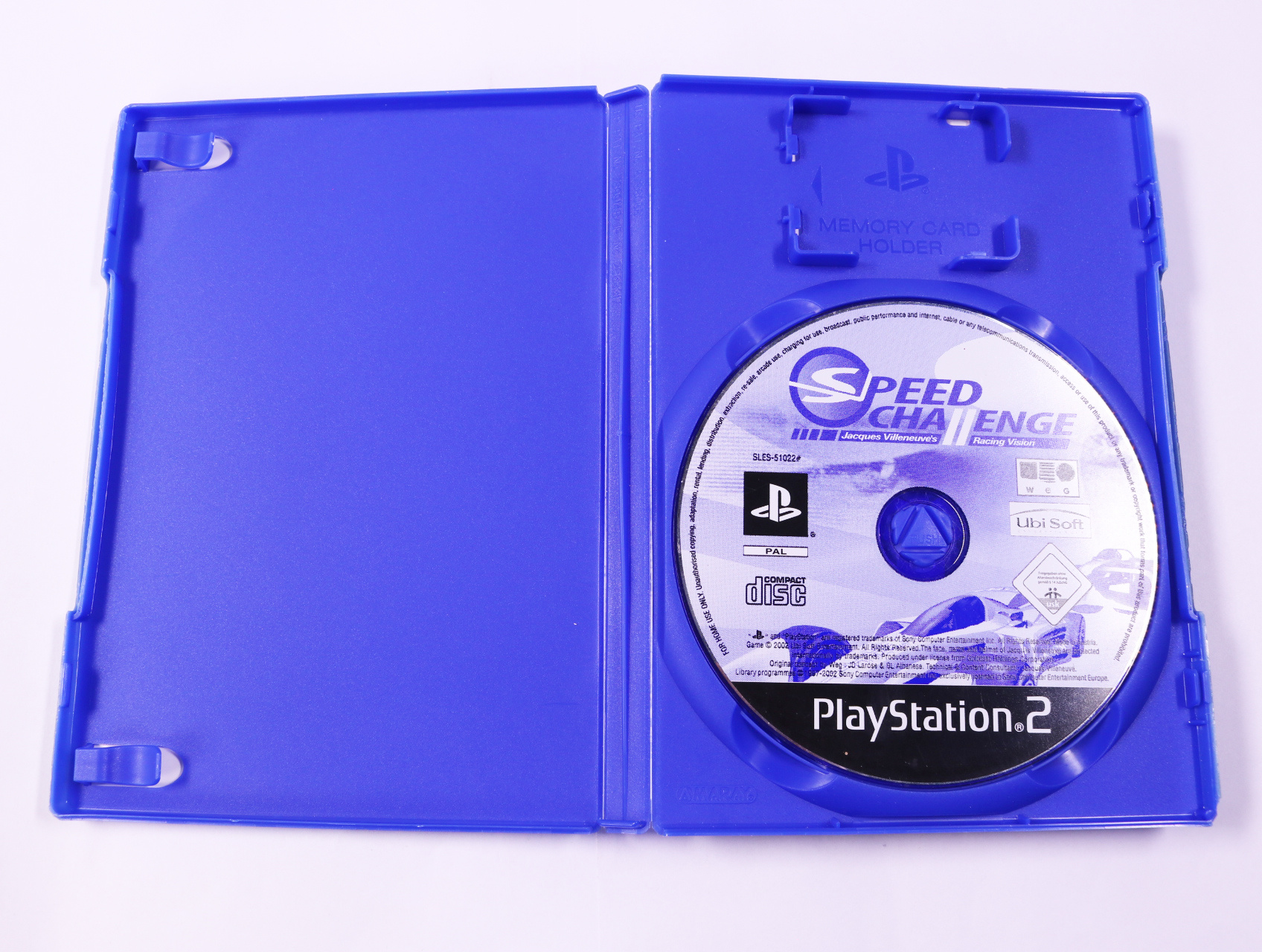 Playstation 2 - Speed Challenge: Jacques Villeneuve's Racing Vision [No Manual] - productfoto 3